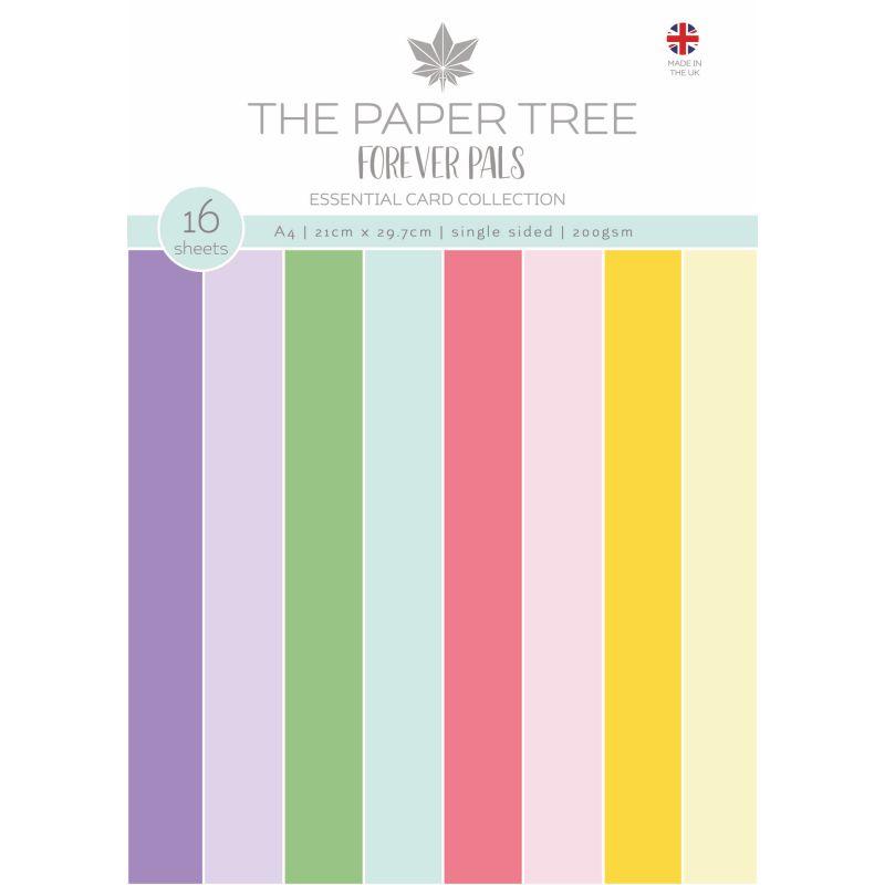 The Paper Tree Forever Pals A4 Essential Colour Card