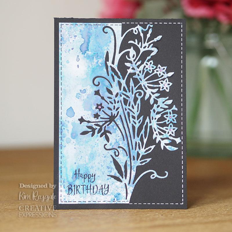 Creative Expressions Paper Cuts Corner Forget Me Not Craft Die