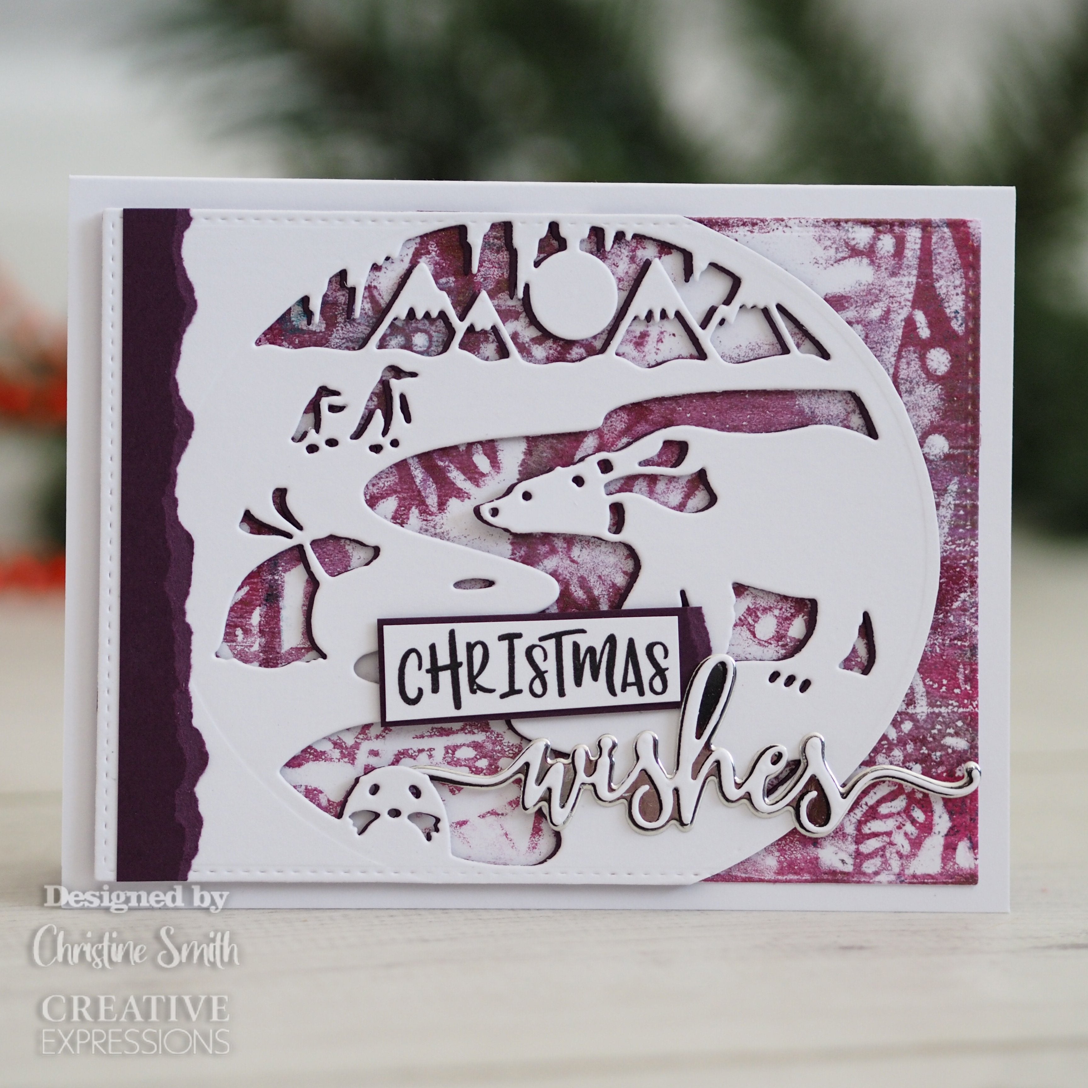 Creative Expressions Paper Cuts Scene Polar Winter Craft Die