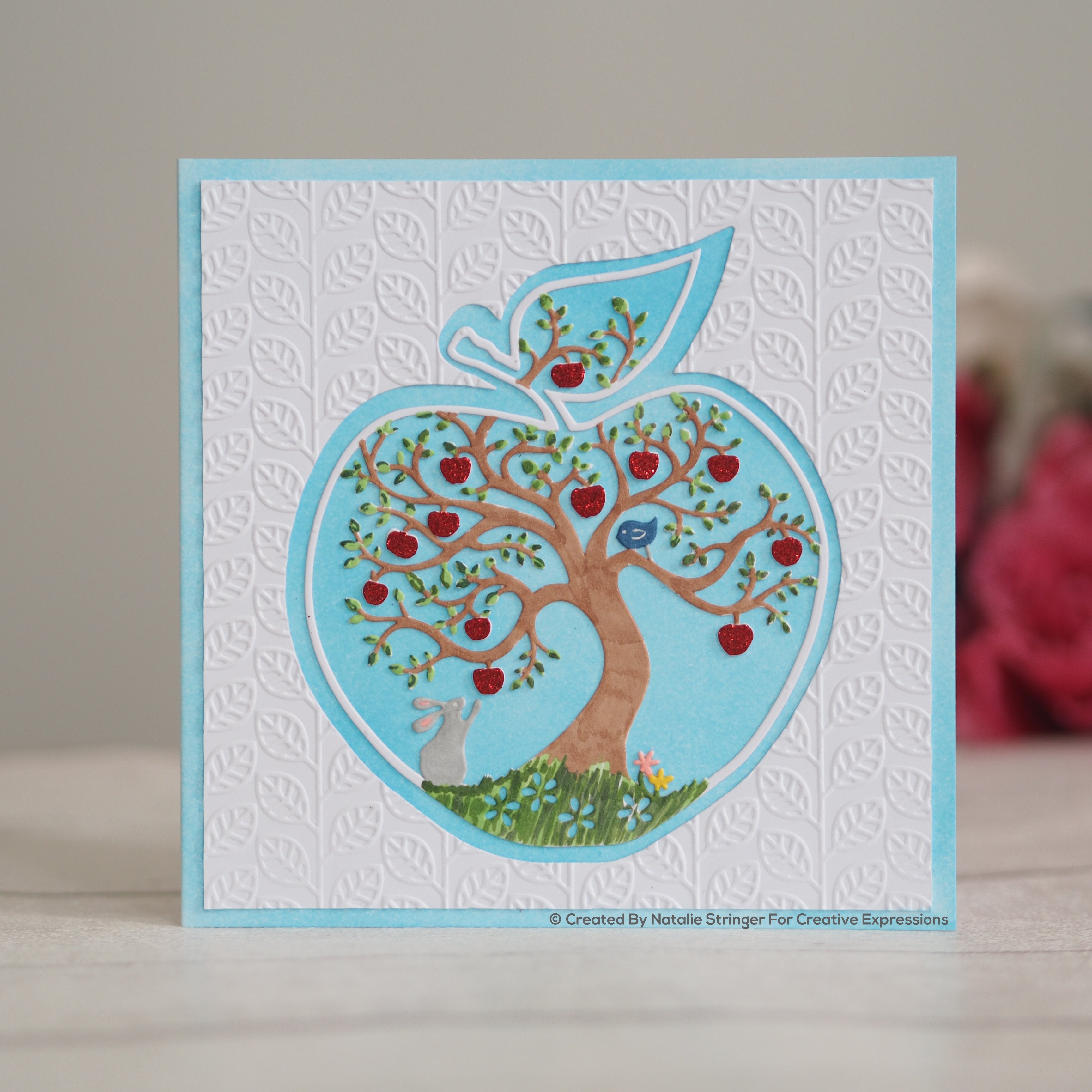 Paper Panda Apple Tree Craft Die