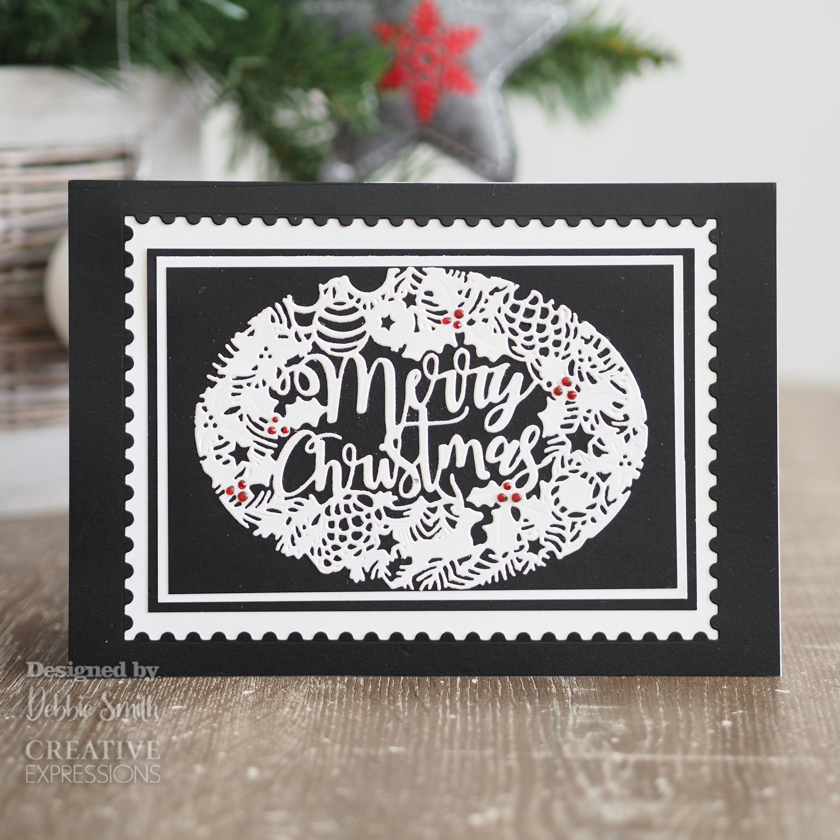 Creative Expressions Paper Panda Ornate Christmas Craft Die