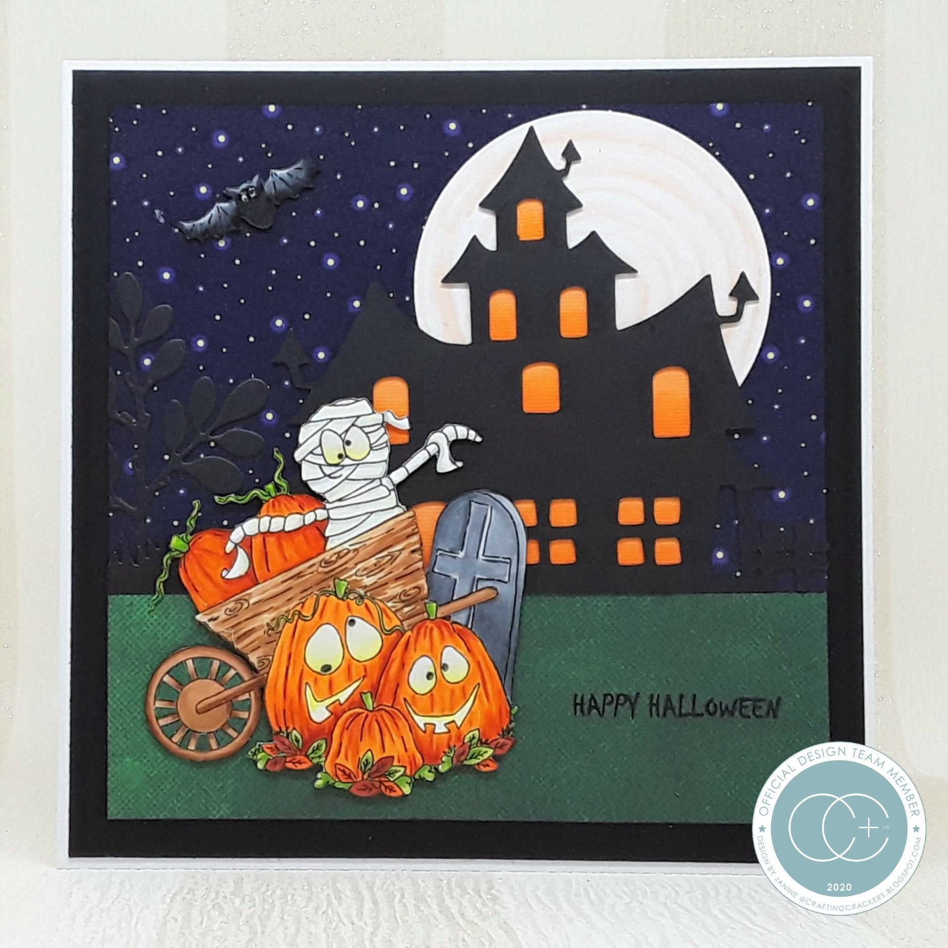 Happy Haunting Stamp Set - Pumpkins