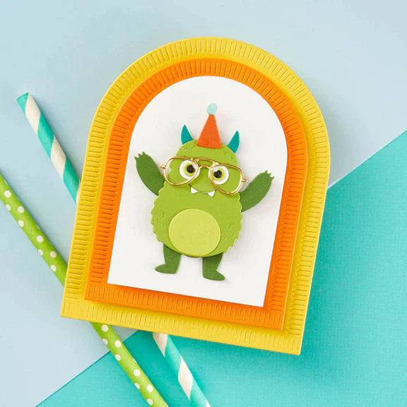 Monster Birthday Die and Clear Stamp Bundle