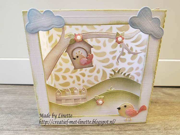 Nellie's Choice - Shape Die Blue Birdhouse