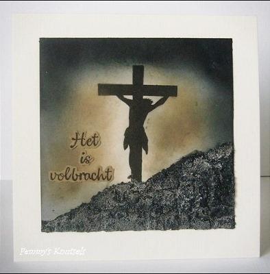 Clear Stamp Silhouette Cross