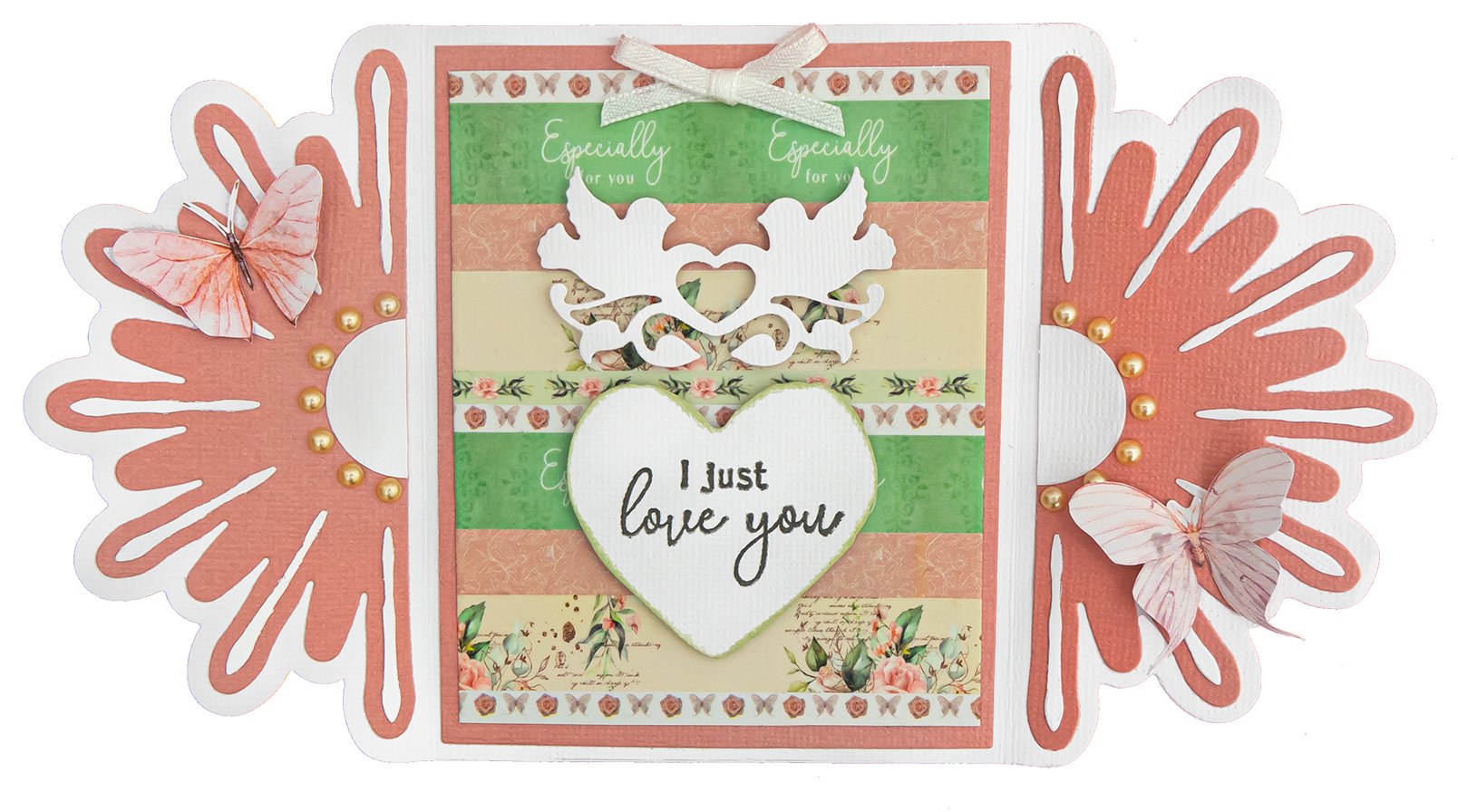 SL Washi Tape Pink butterflies Another Love Story 47x77mm nr.2