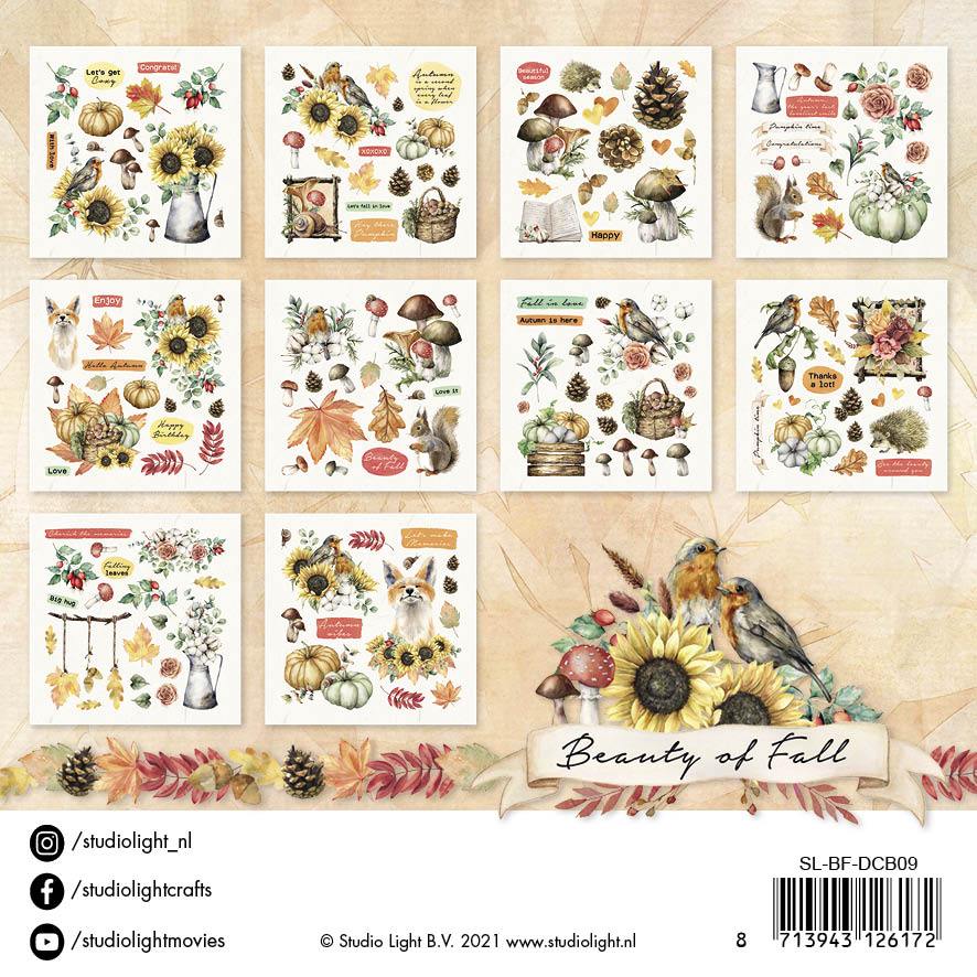 SL Die-Cut Block Fall Elements Beauty Of Fall 150x150mm 20 Sh nr.09