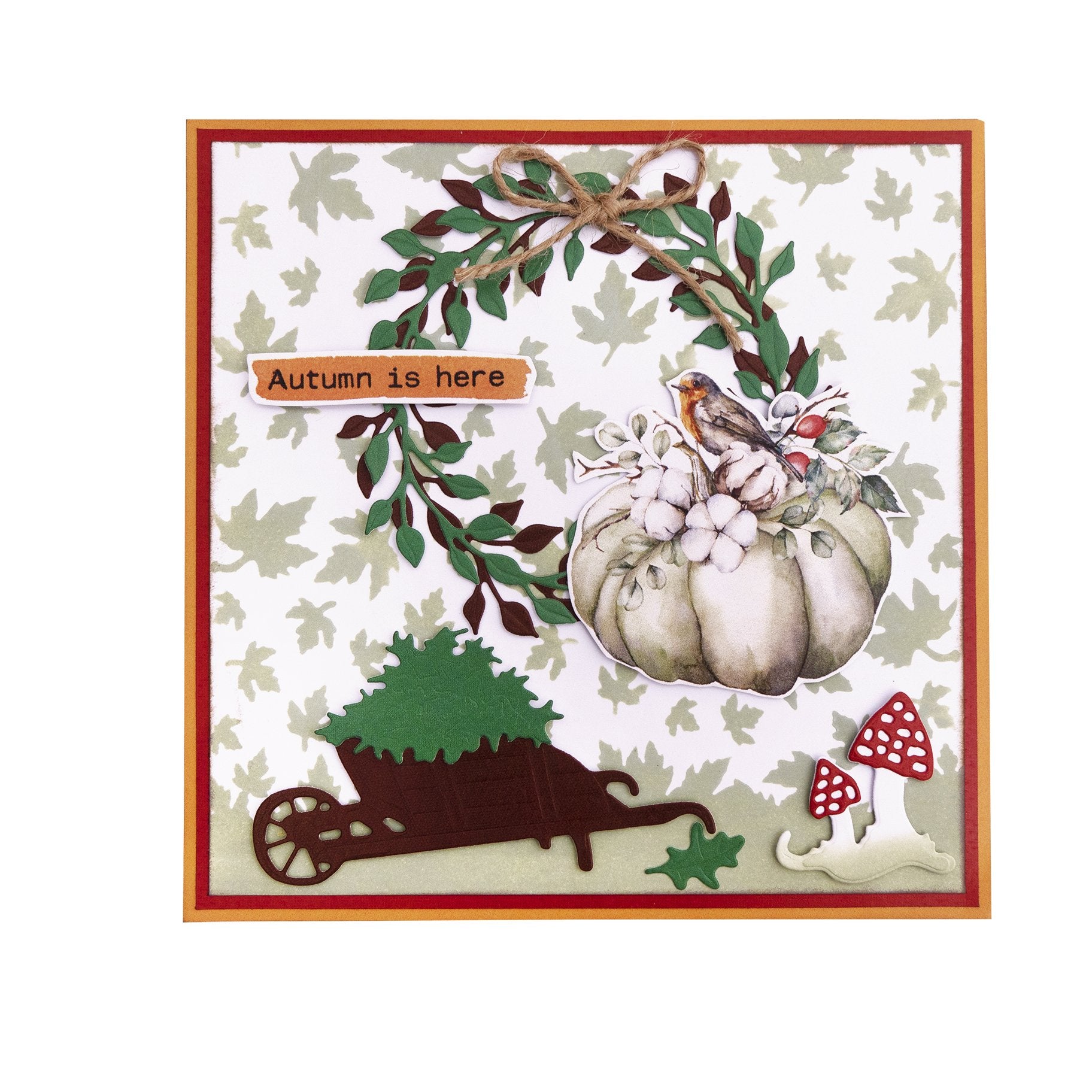 SL Die-Cut Block Fall Elements Beauty Of Fall 150x150mm 20 Sh nr.09