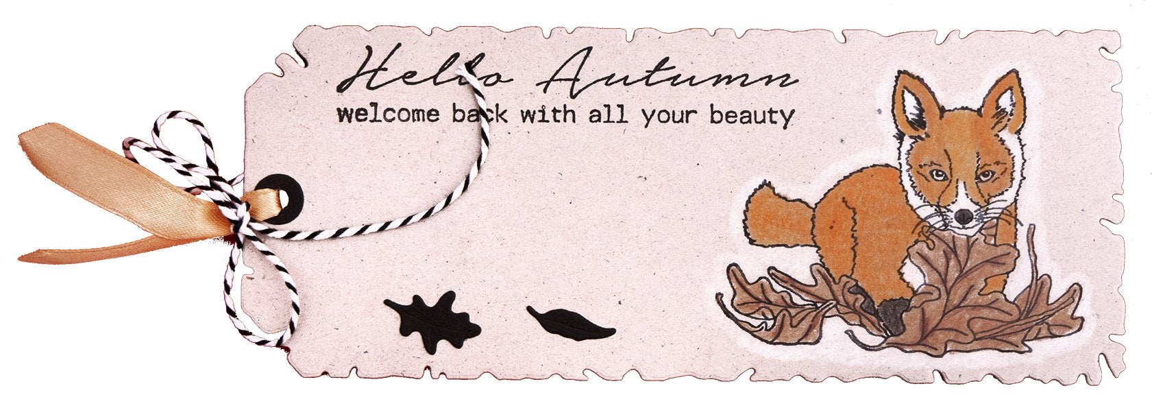 SL Clear Stamp Foxes Beauty Of Fall 105x148mm nr.61