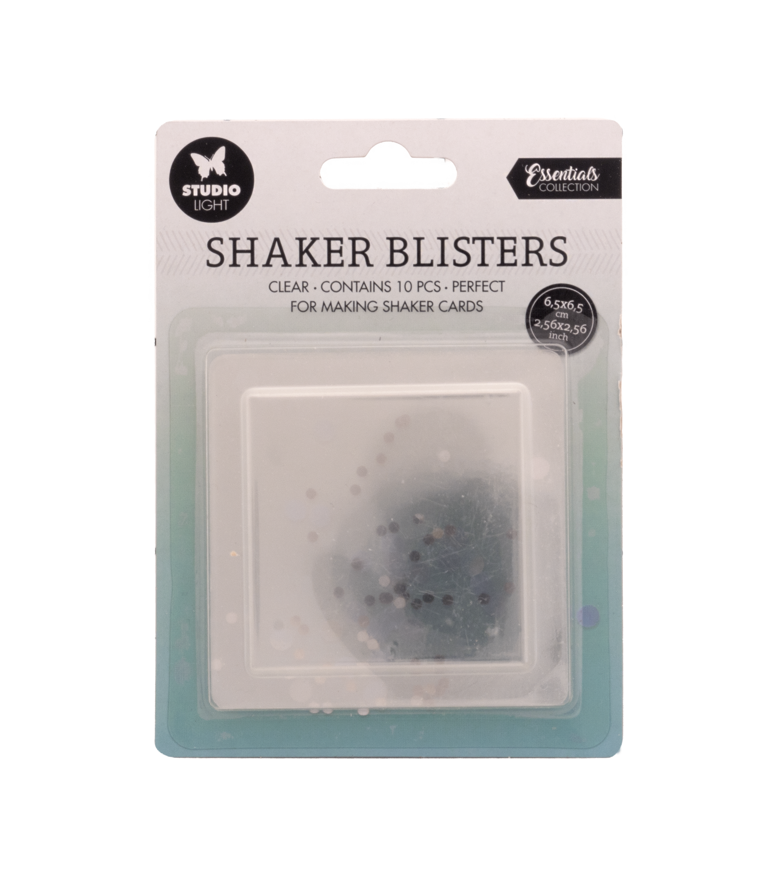 SL Shaker Window Blister Square Essentials 65x65x5mm 10 PC nr.02