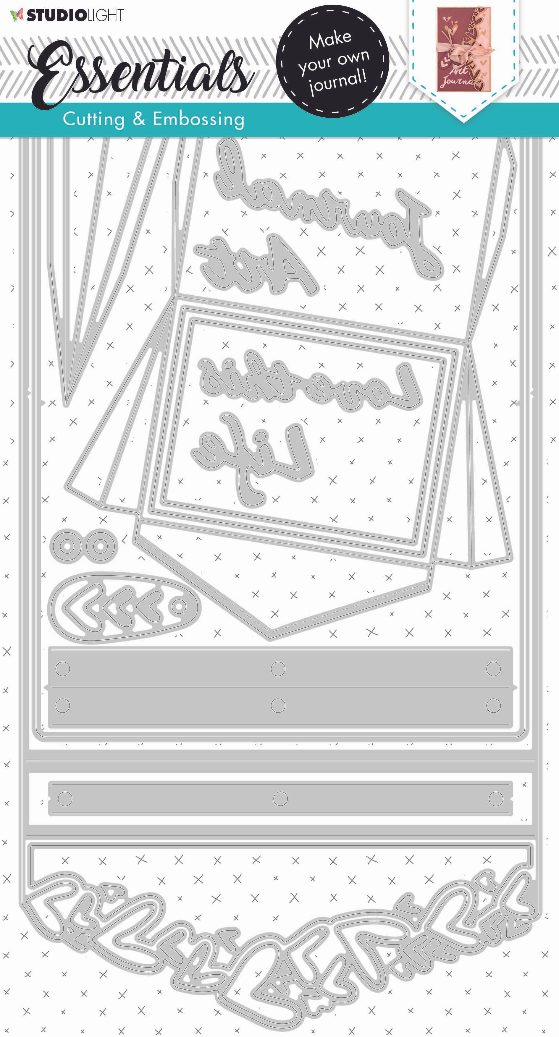 SL Cutting Die Travel Journal Essentials 148x210x1mm 1 pc nr.102