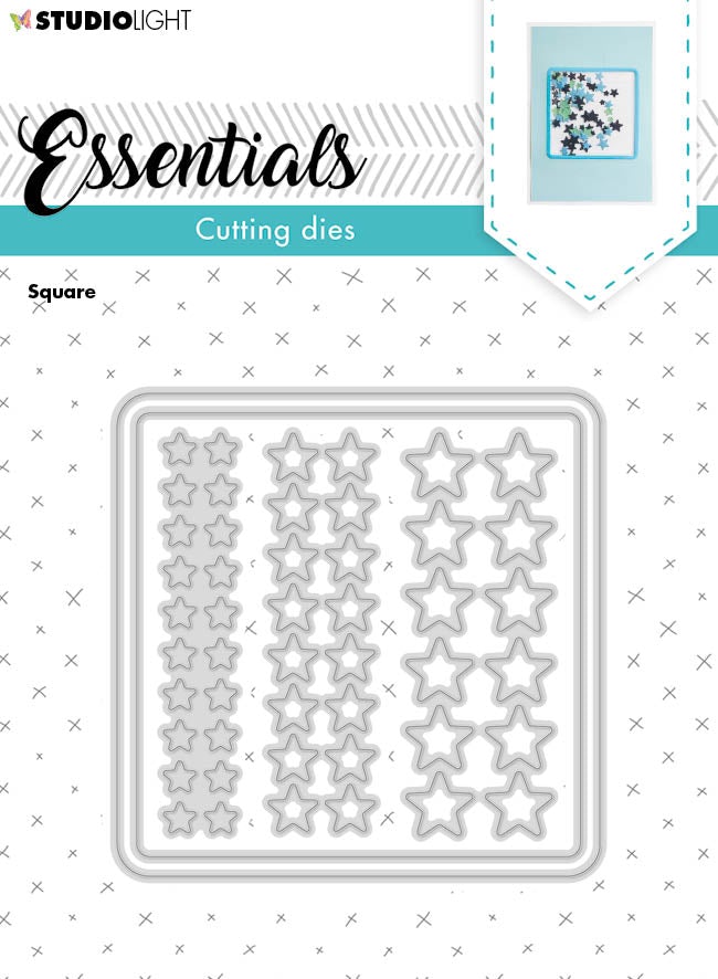 SL Cutting Die Square Essentials 76x76x1mm 1 PC nr.178