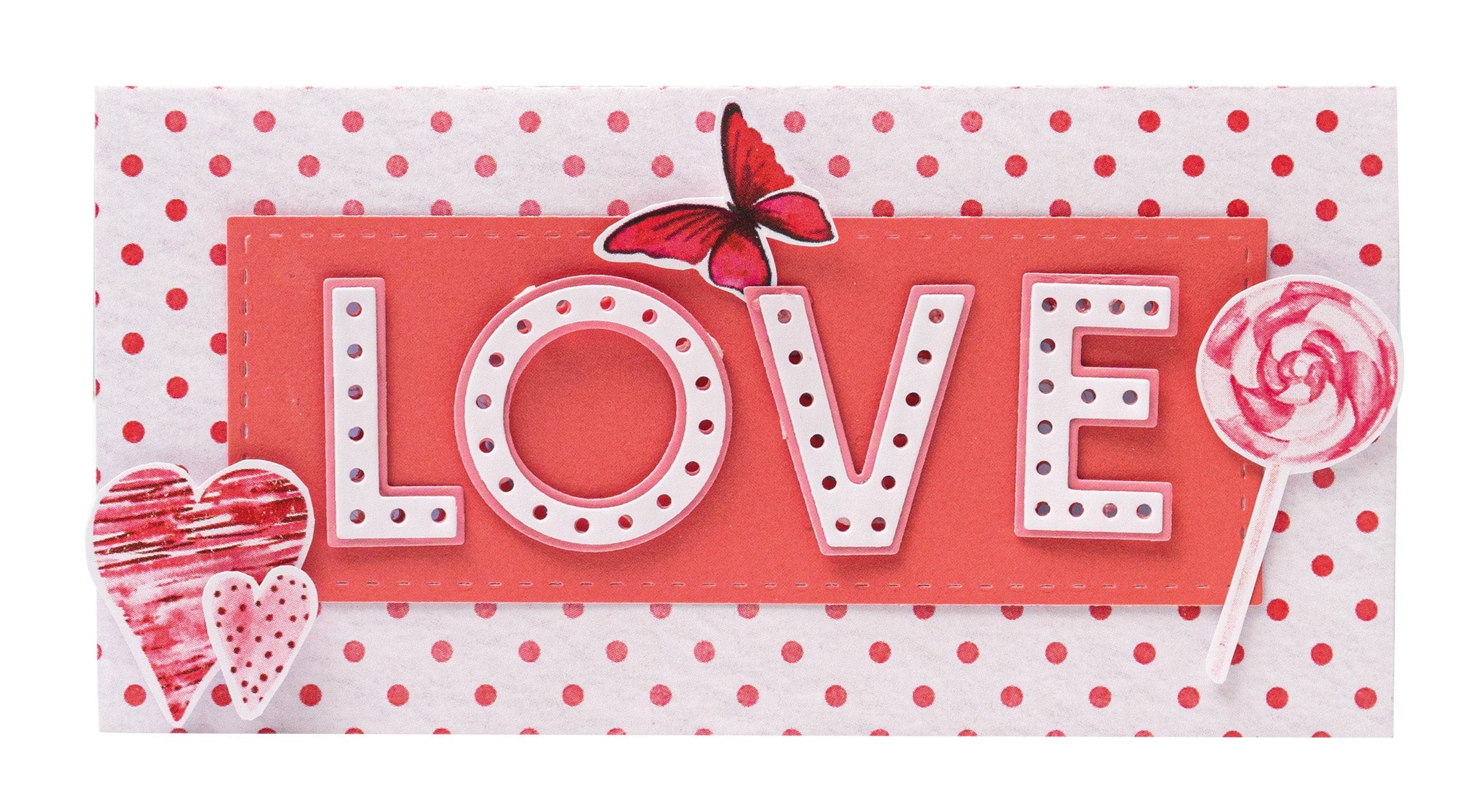 SL Cutting Die Love Essentials 100x100x1mm 12 PC nr.462