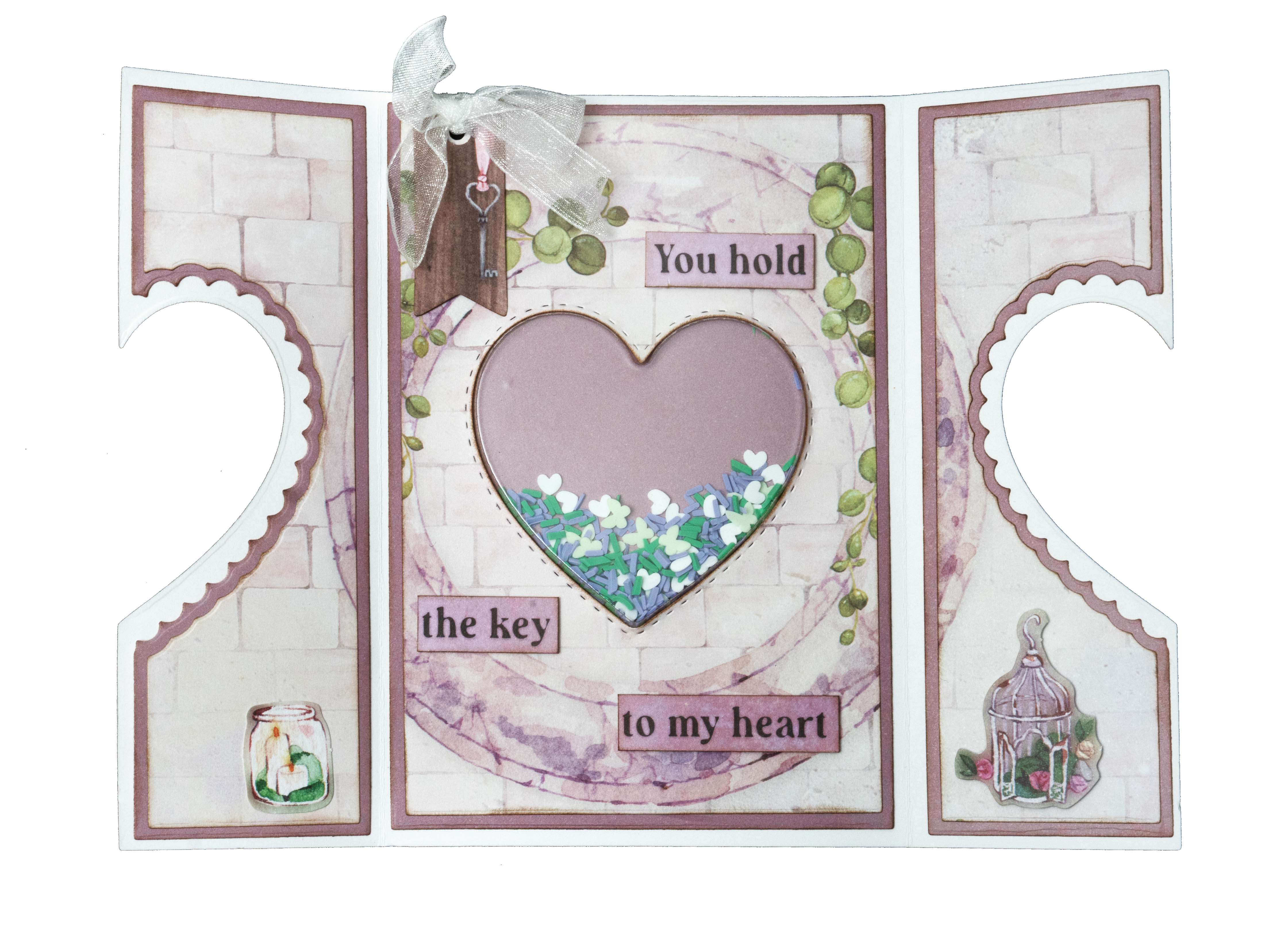 SL Cutting Die Heart Shutter Card Essentials 148x210x1mm 9 PC nr.490