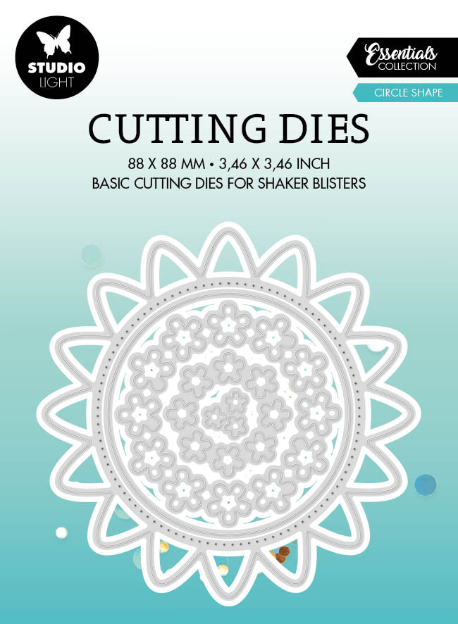 SL Cutting Die Circle Shape Essentials 88x88x1mm 5 PC nr.576