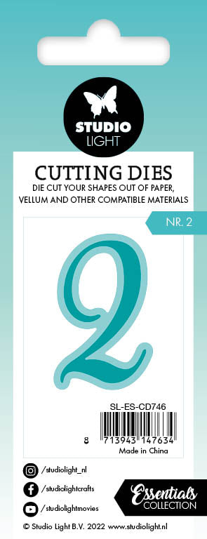 SL Cutting Dies NR. 2 Essentials 35x56x1mm 2 PC nr.746