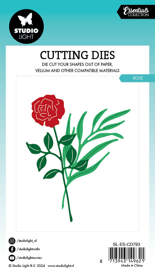 SL Cutting Die Rose Essentials 3 PC