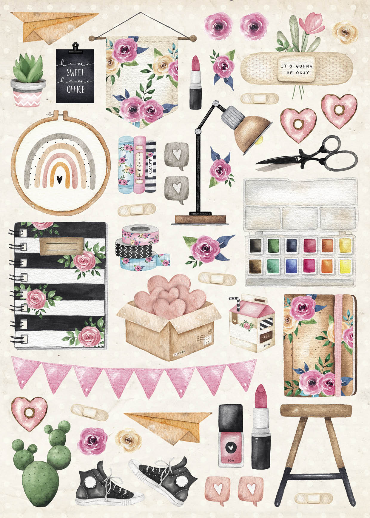 SL DIY Block Love To Create Essentials 294x210xmm 1 PC nr.16