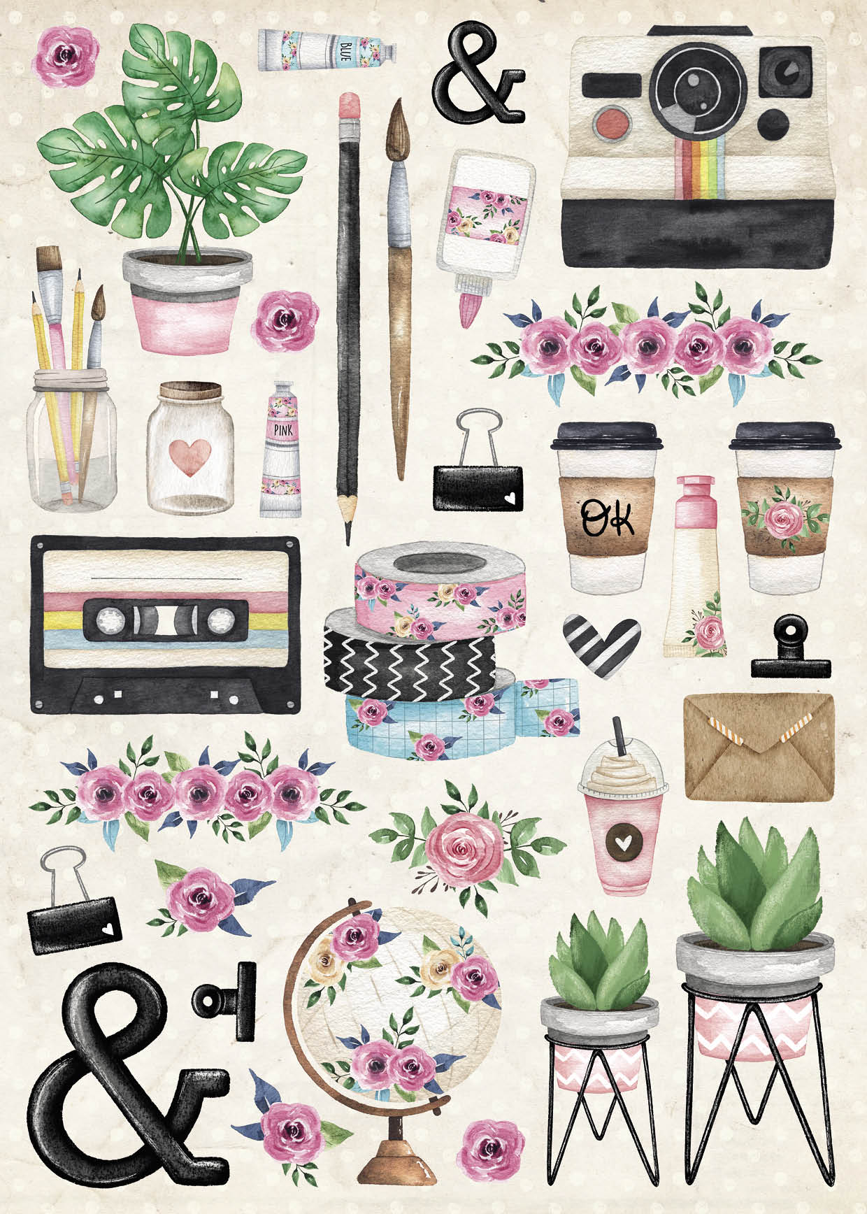 SL DIY Block Love To Create Essentials 294x210xmm 1 PC nr.16