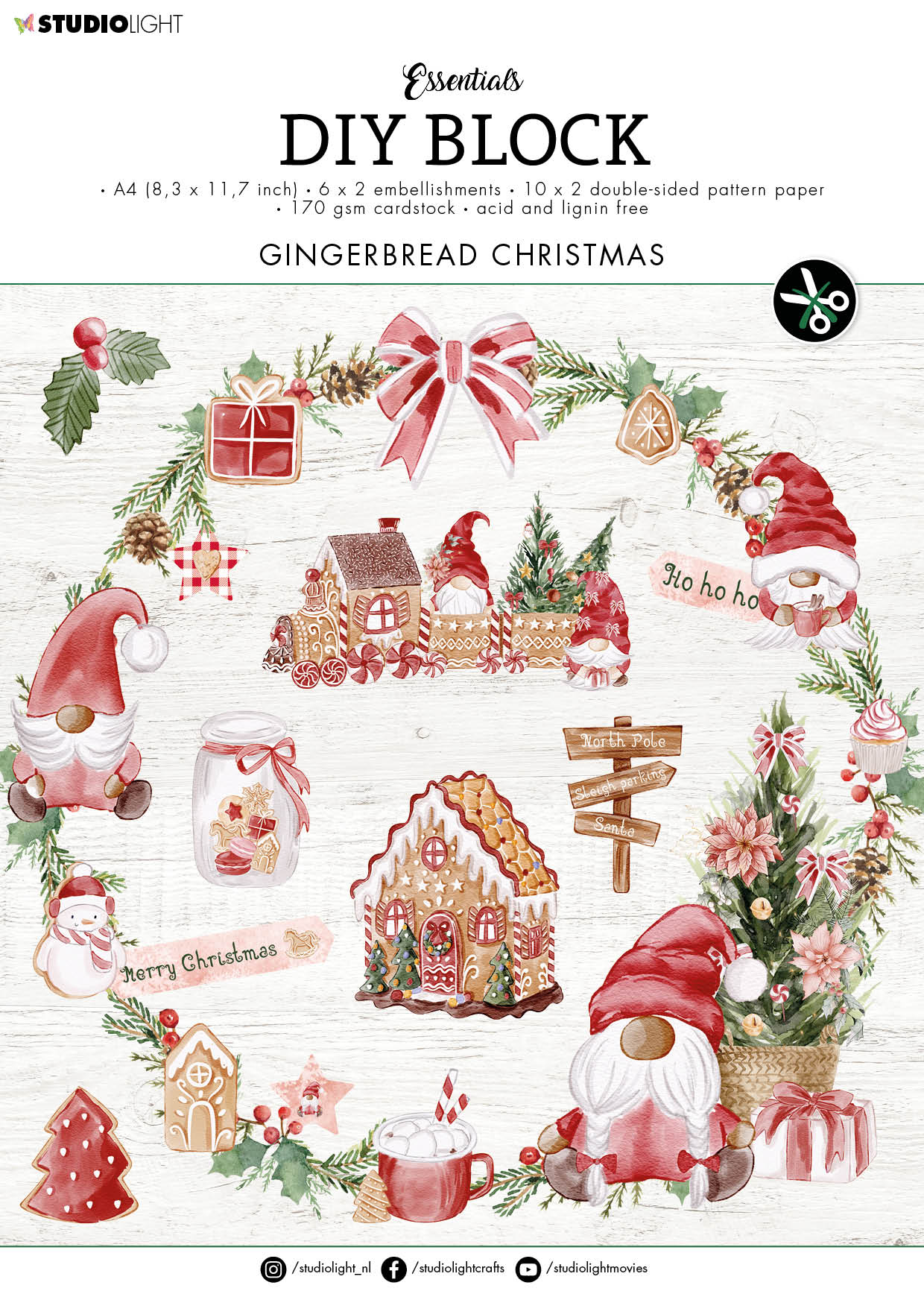 SL DIY Block Christmas Essentials 294x210x9mm 32 SH nr.49