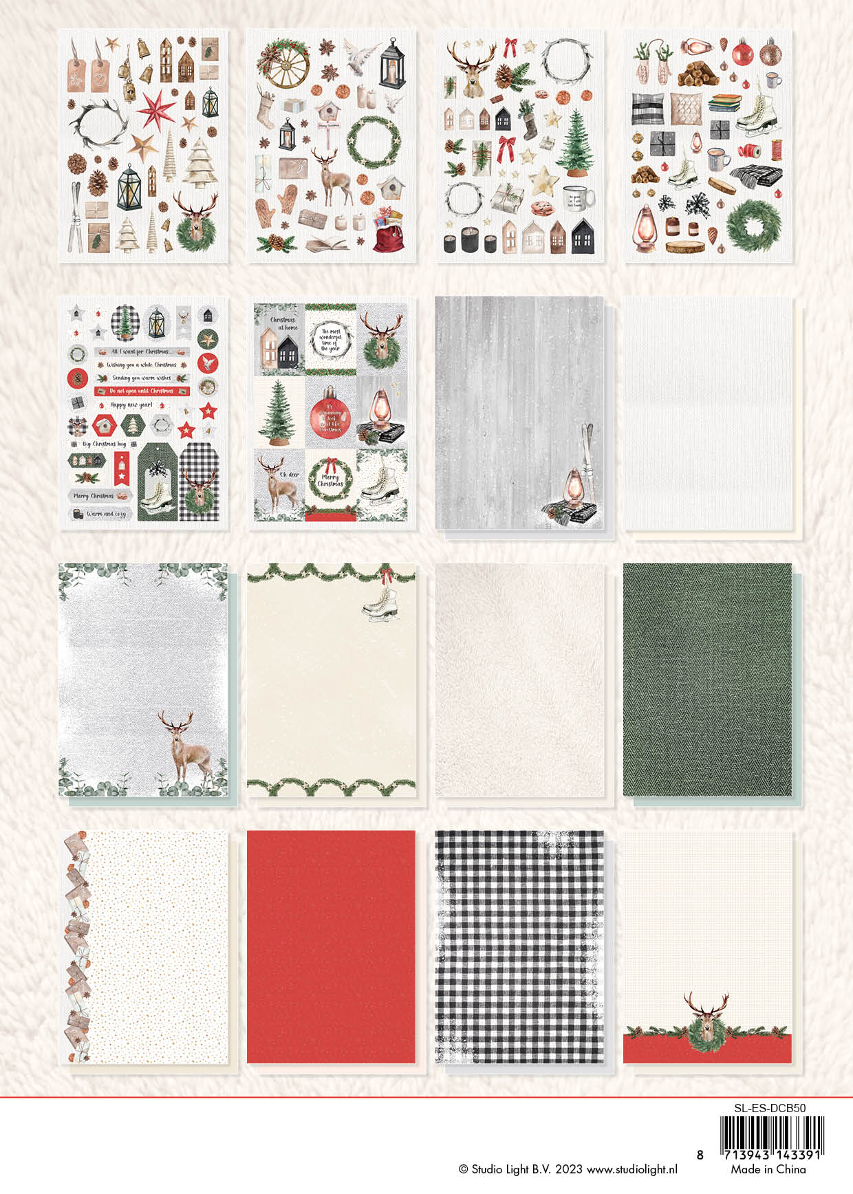 SL DIY Block Christmas Essentials 294x210x9mm 32 SH nr.50