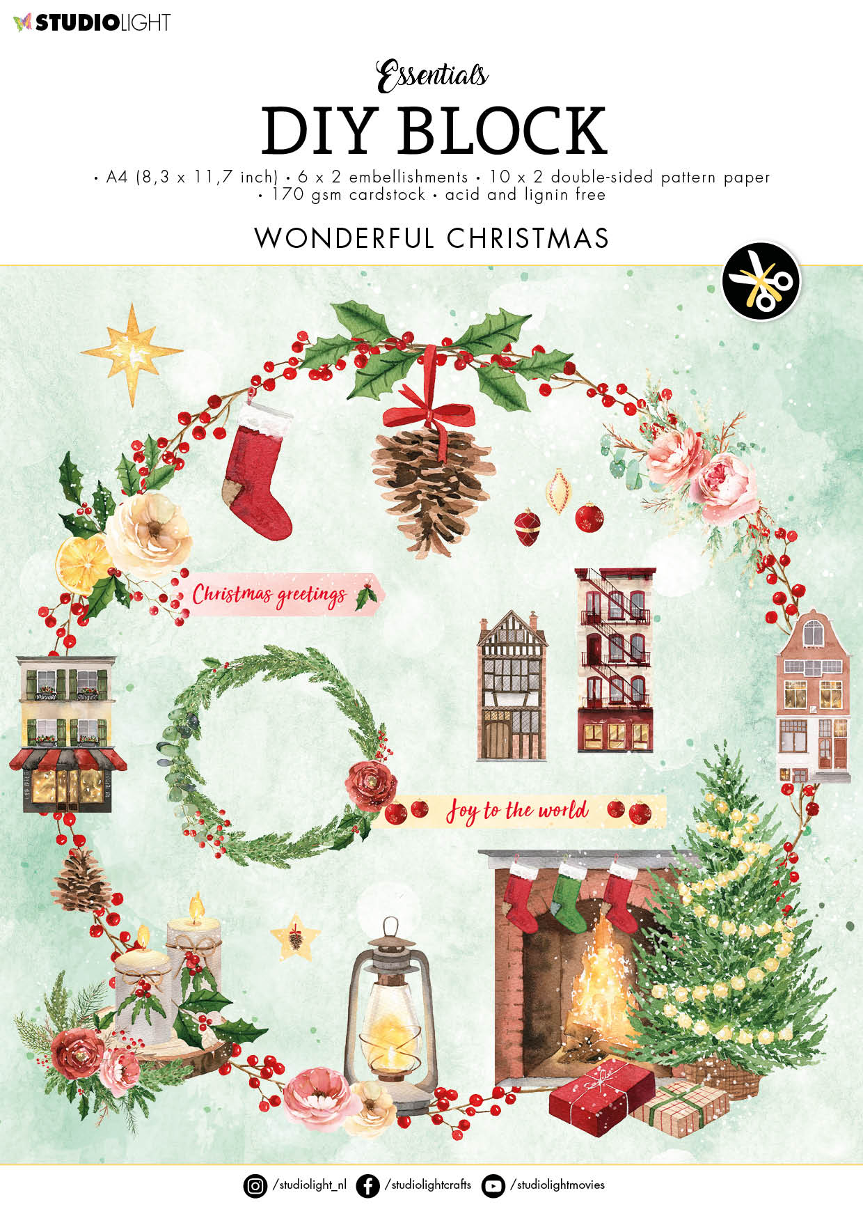 SL DIY Block Christmas Essentials 294x210x9mm 32 SH nr.51