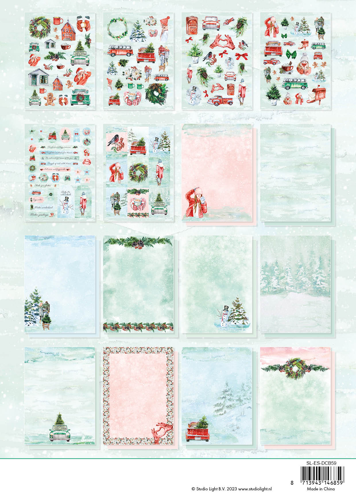 SL DIY Block Winter Fun Essentials 294x210x9mm 32 SH nr.59