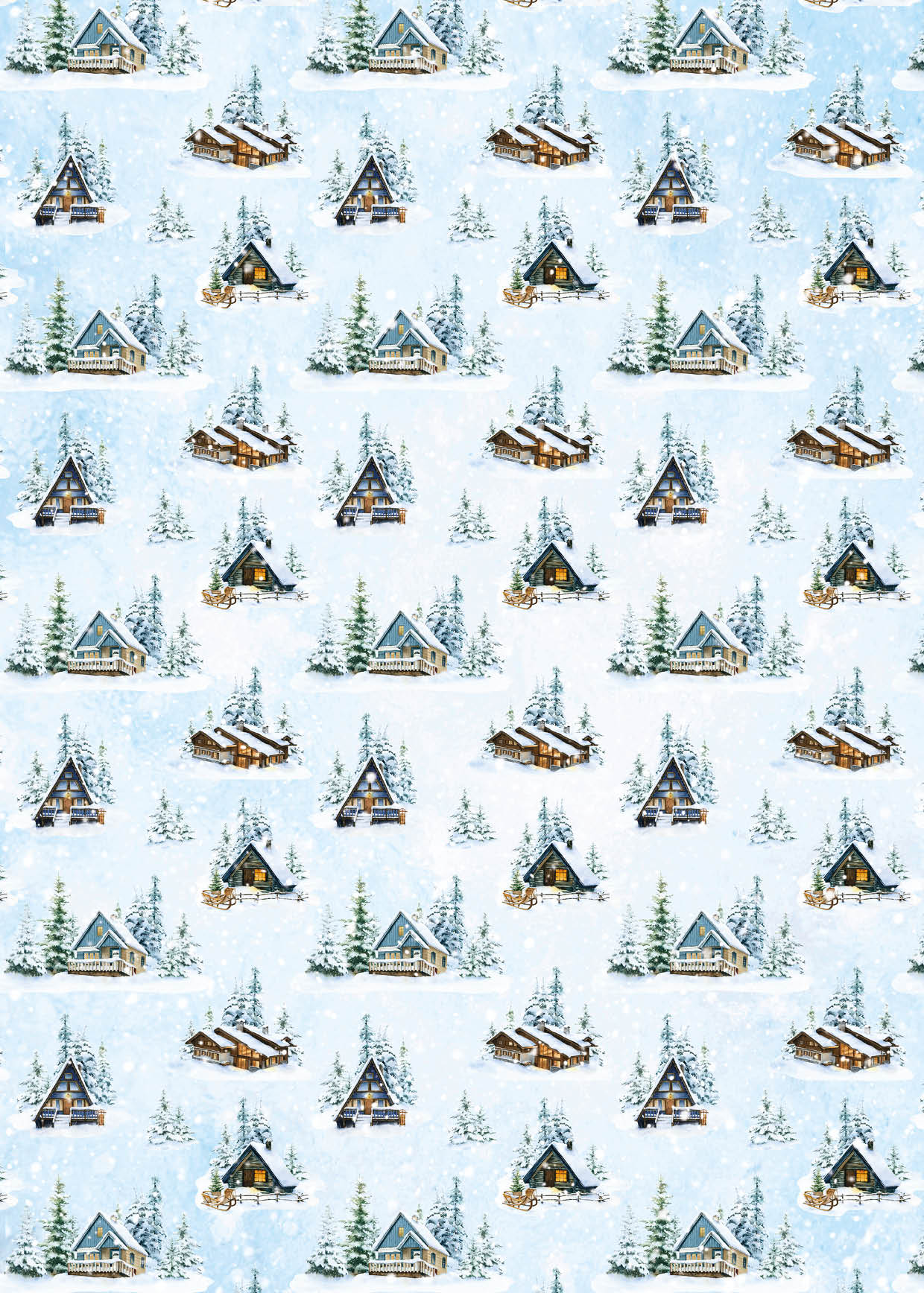 SL DIY Block Winter Scene Essentials 294x210x9mm 32 SH nr.60