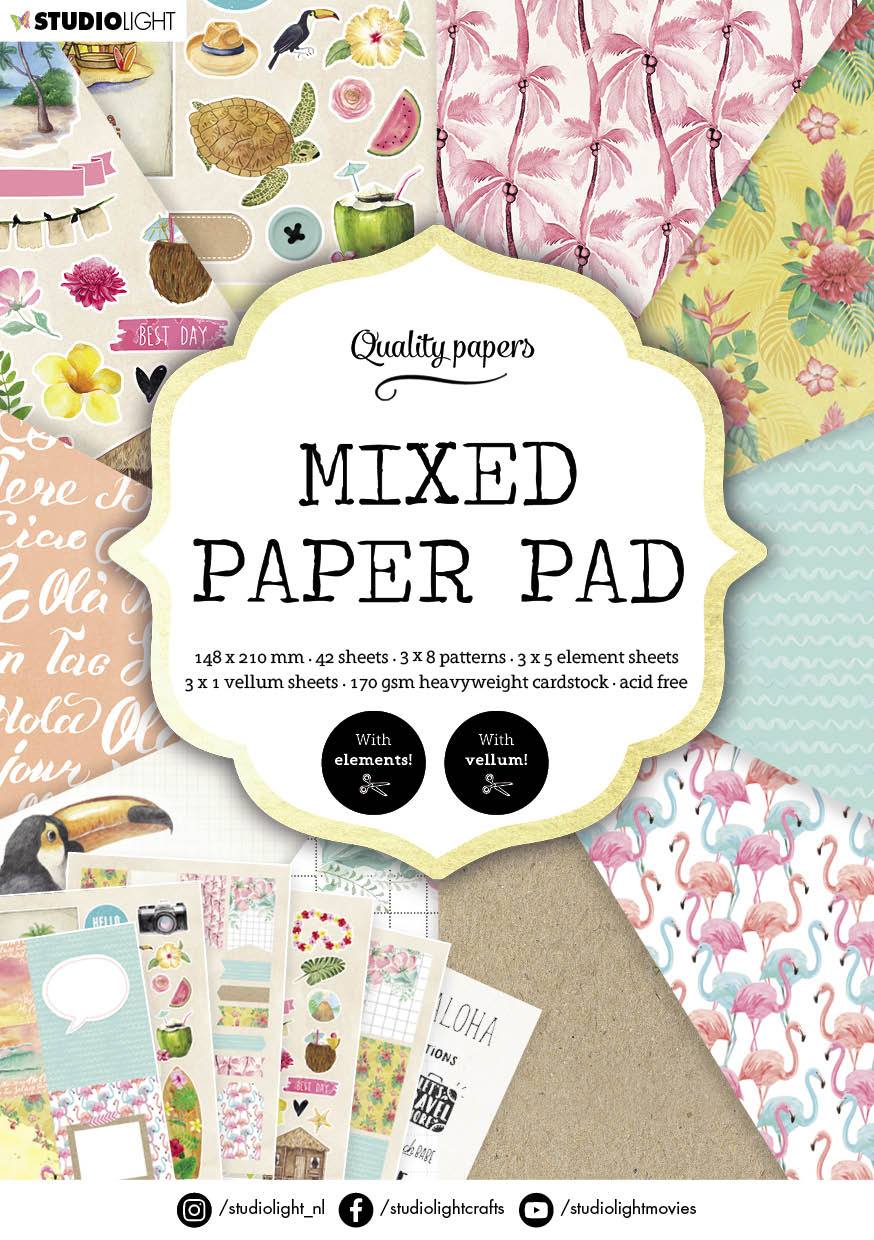 SL Mixed Paper Pad Pattern Paper Essentials 148x210mm 42 Sh nr.6