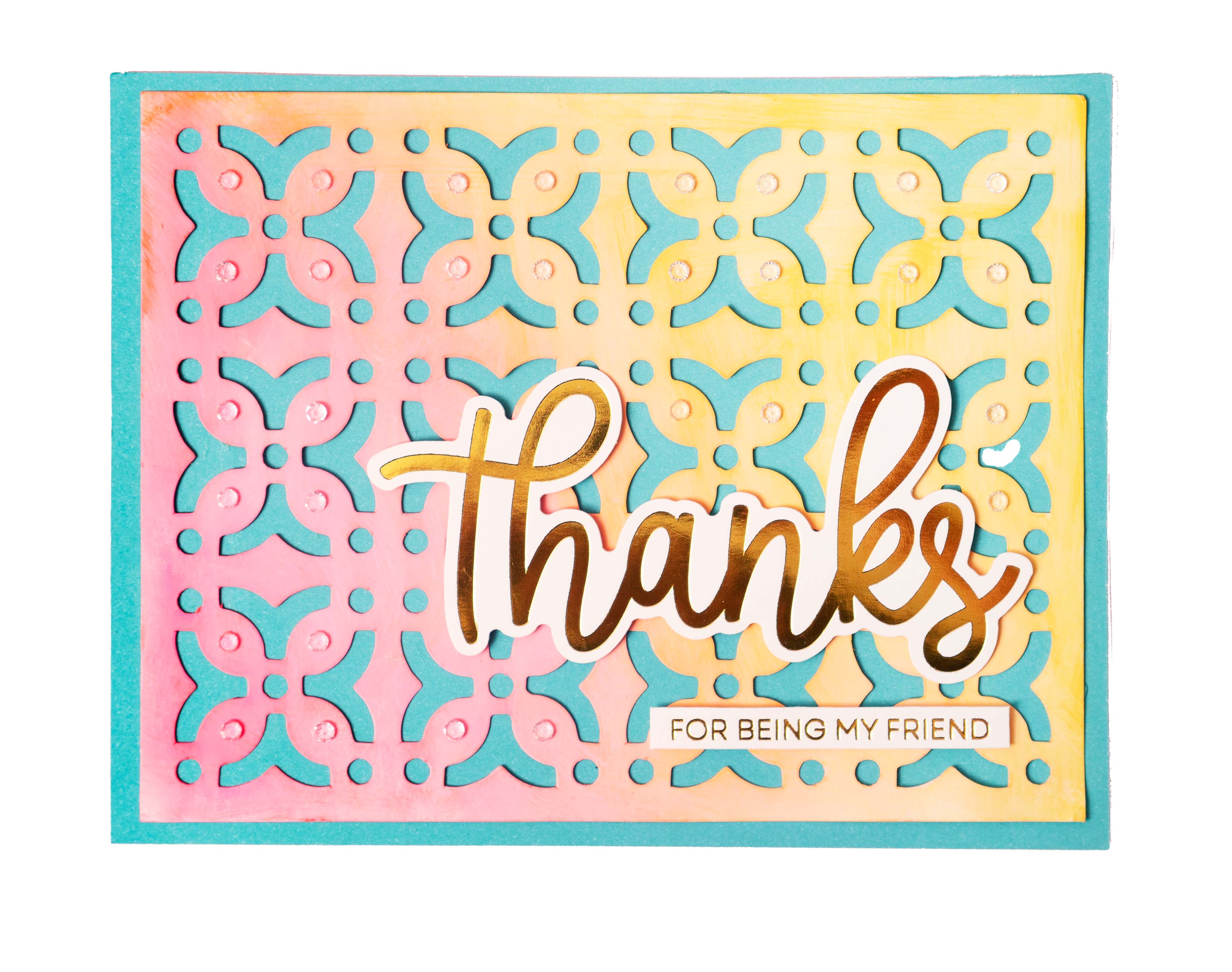 SL Paper Elements Sentiments Gold Foil Essentials 140x150x5mm 35 PC nr.07