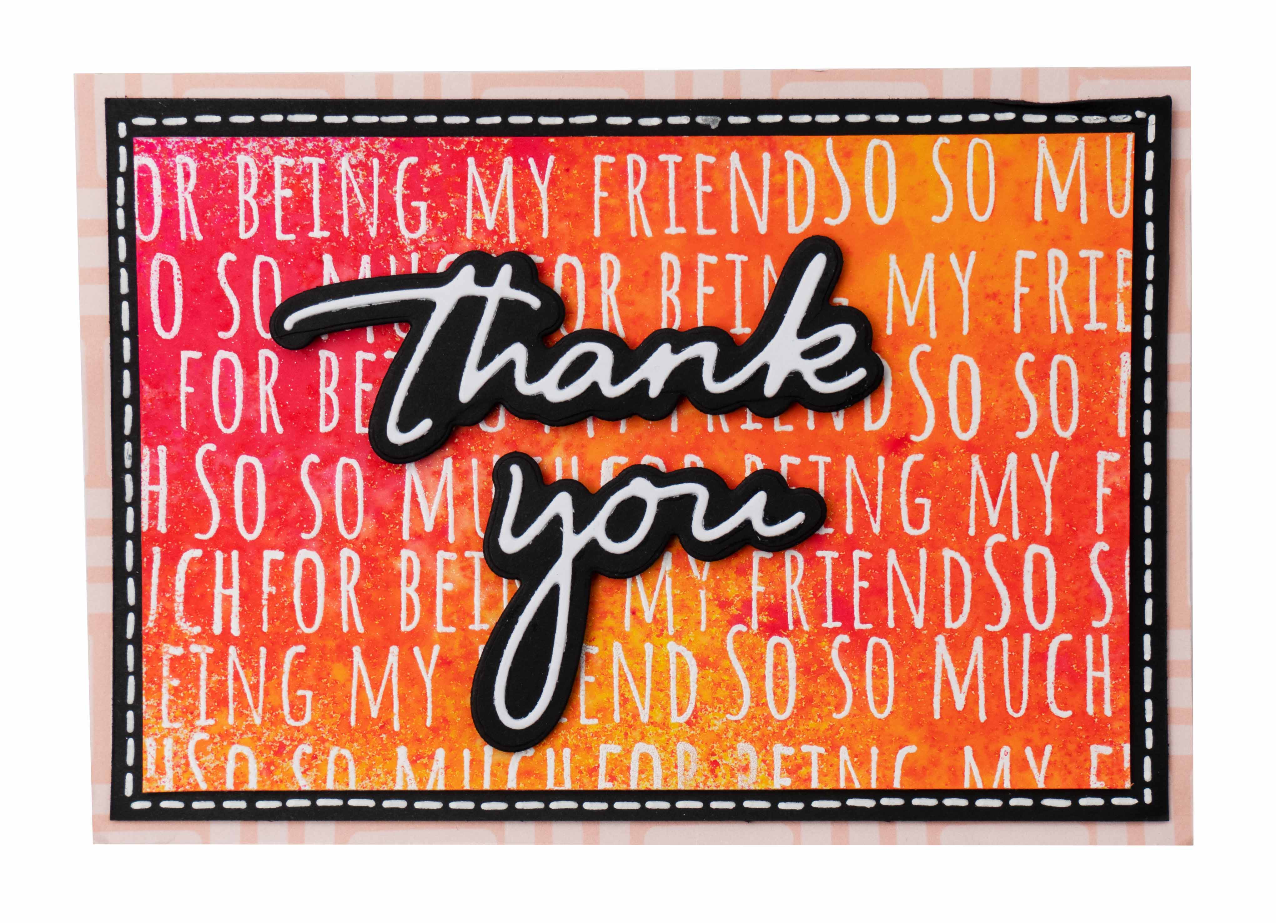 SL Stamps & Cutting Die Beautiful And Thank You Essentials 148x191x1mm 17 PC nr.39