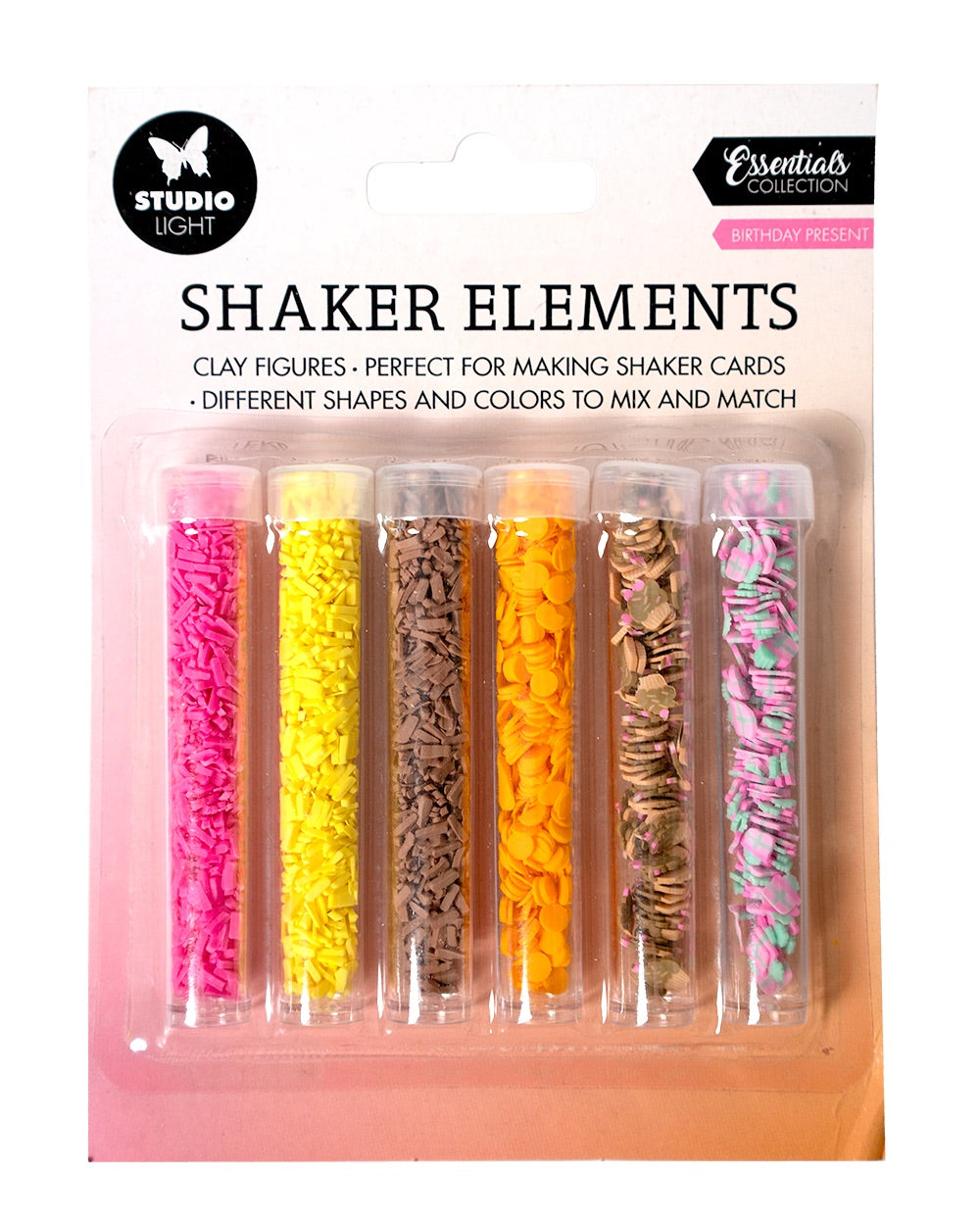 SL Shaker Elements Birthday Present Essentials 151x111x1mm 6 PC nr.03