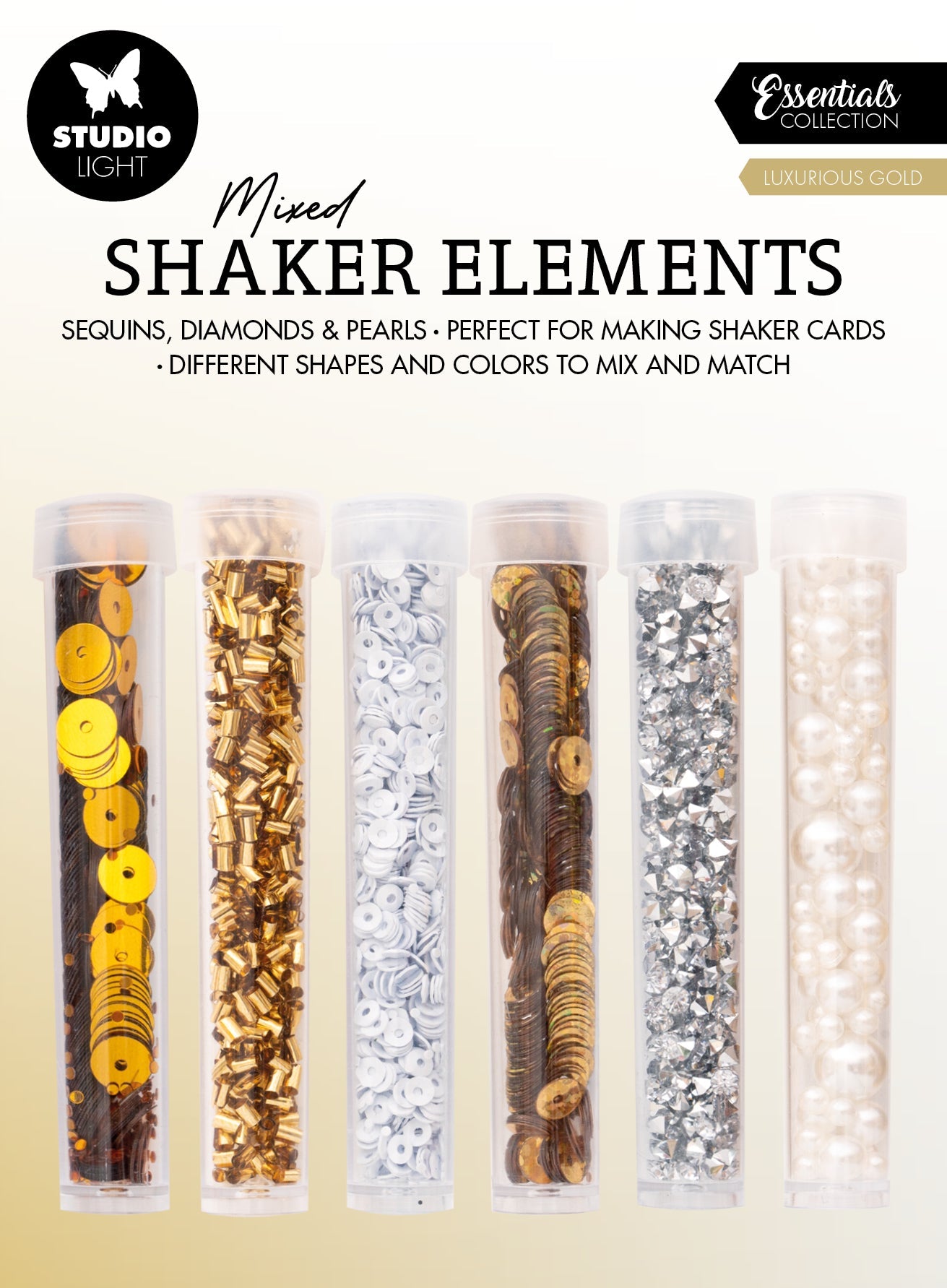 SL Shaker Elements Luxurious Gold Essentials 151x111x12mm 6 PC nr.19