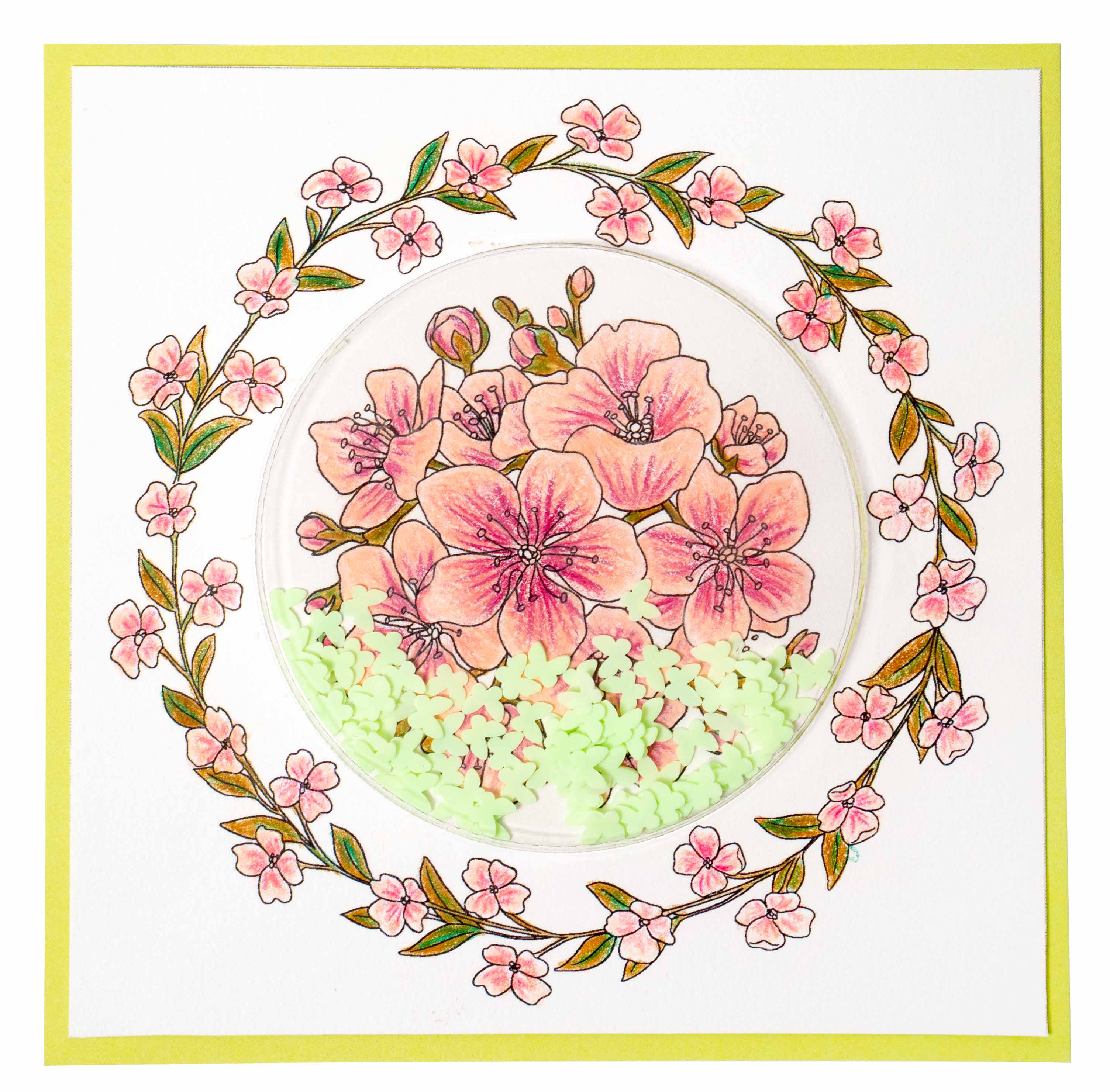 SL Clear Stamp Big Circle Essentials 119x129x3mm 5 PC nr.368