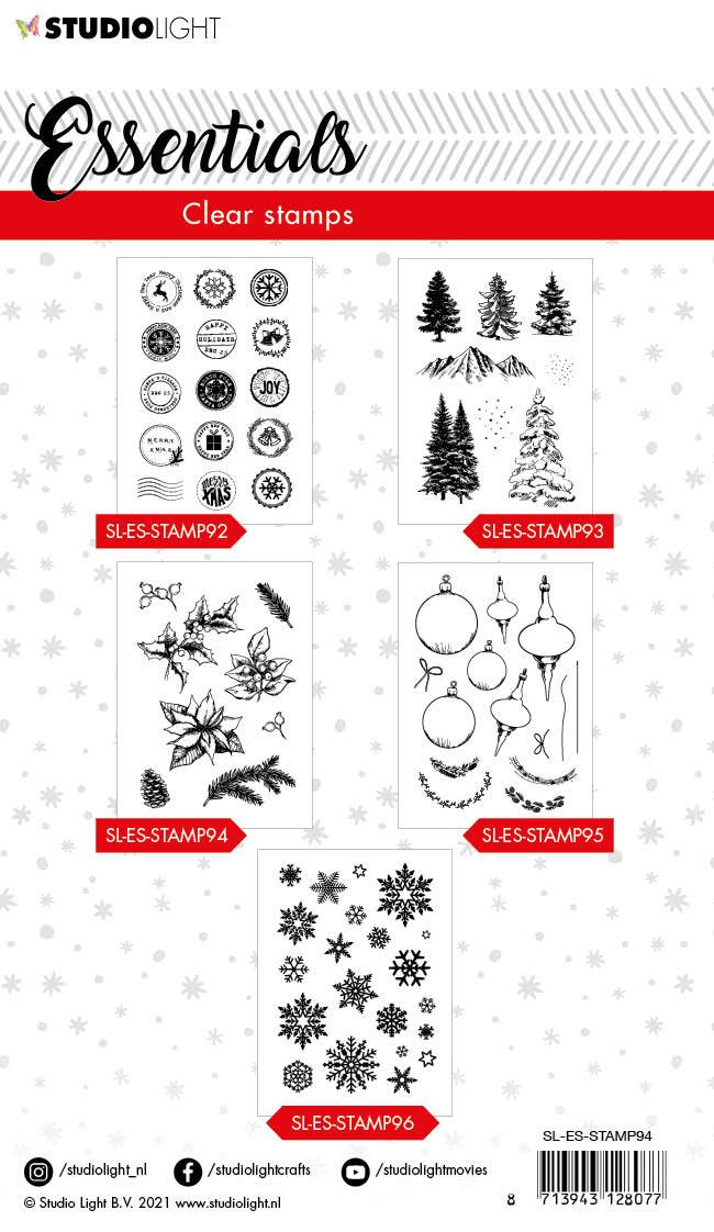 SL Clear Stamp Christmas Twigs Essentials 105x148mm nr.94