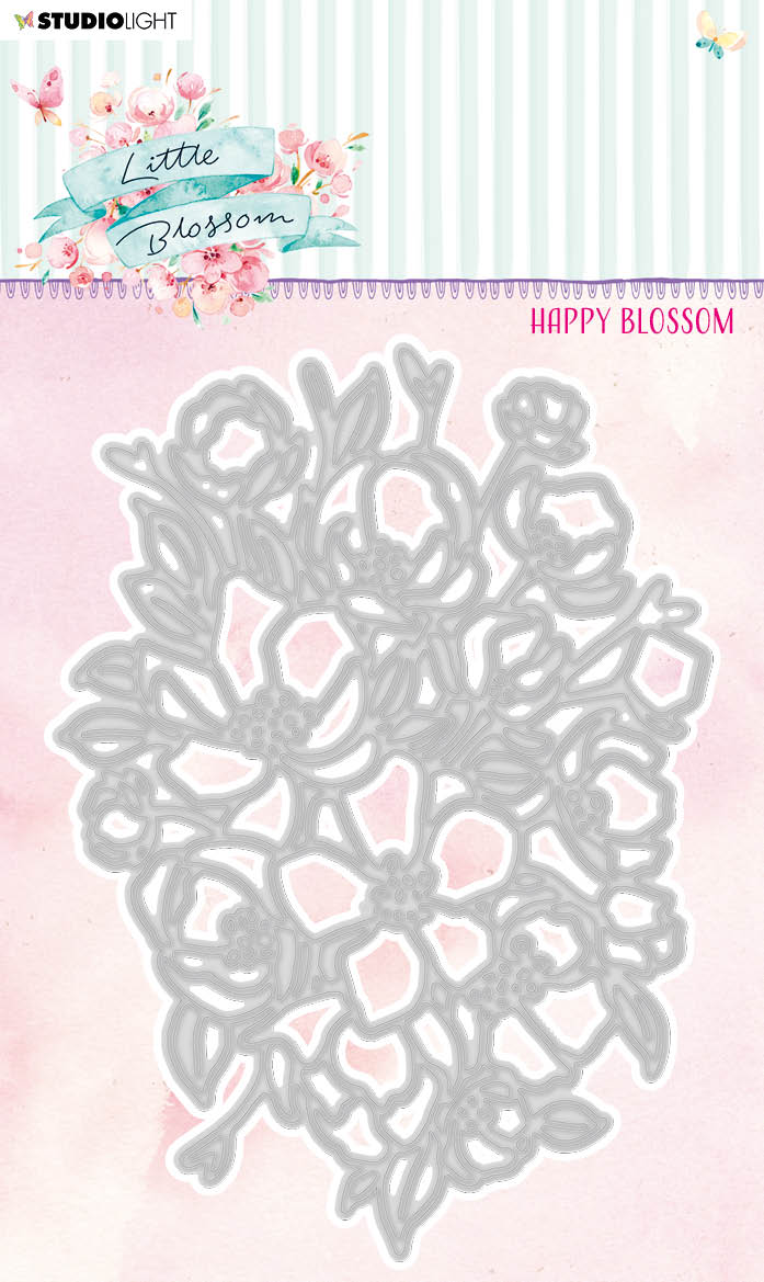 SL Cutting Die Happy Blossom Little Blossom 102x142x1mm 1 PC nr.194