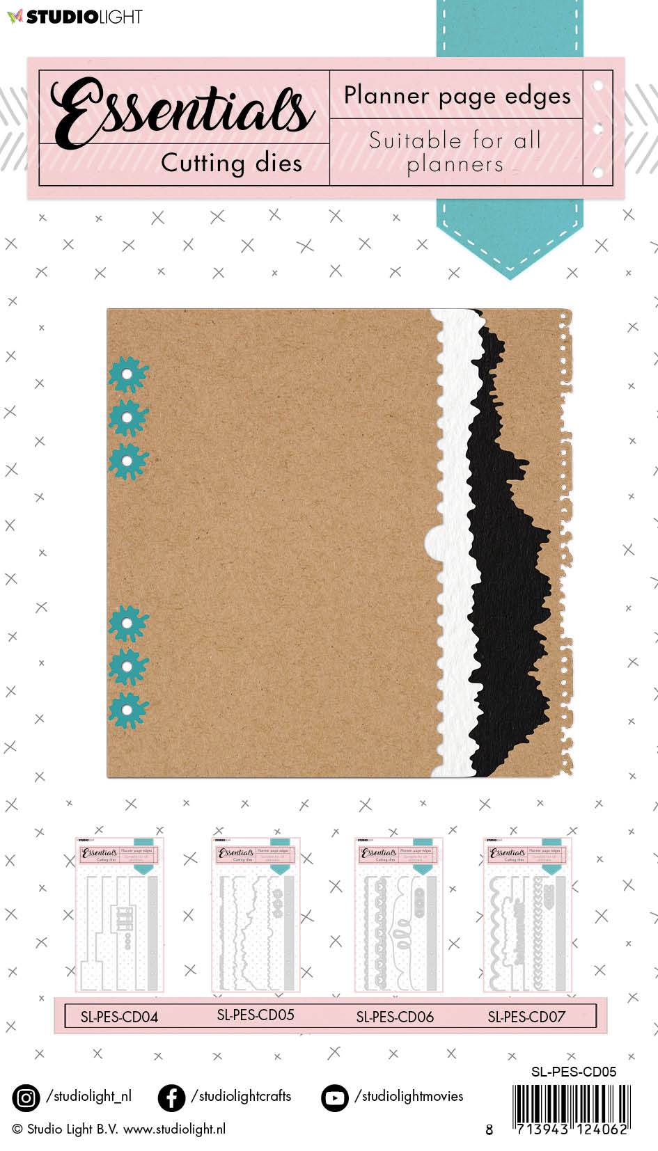 SL Cutting Die Borders page Planner Essentials 135x208mm nr.05