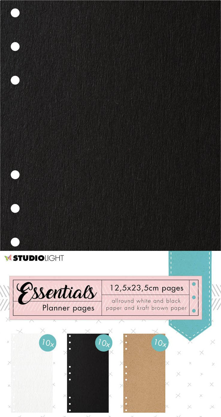 SL Planner Paper 3 Colors Planner Essentials 125x235x1mm 1 PC nr.03