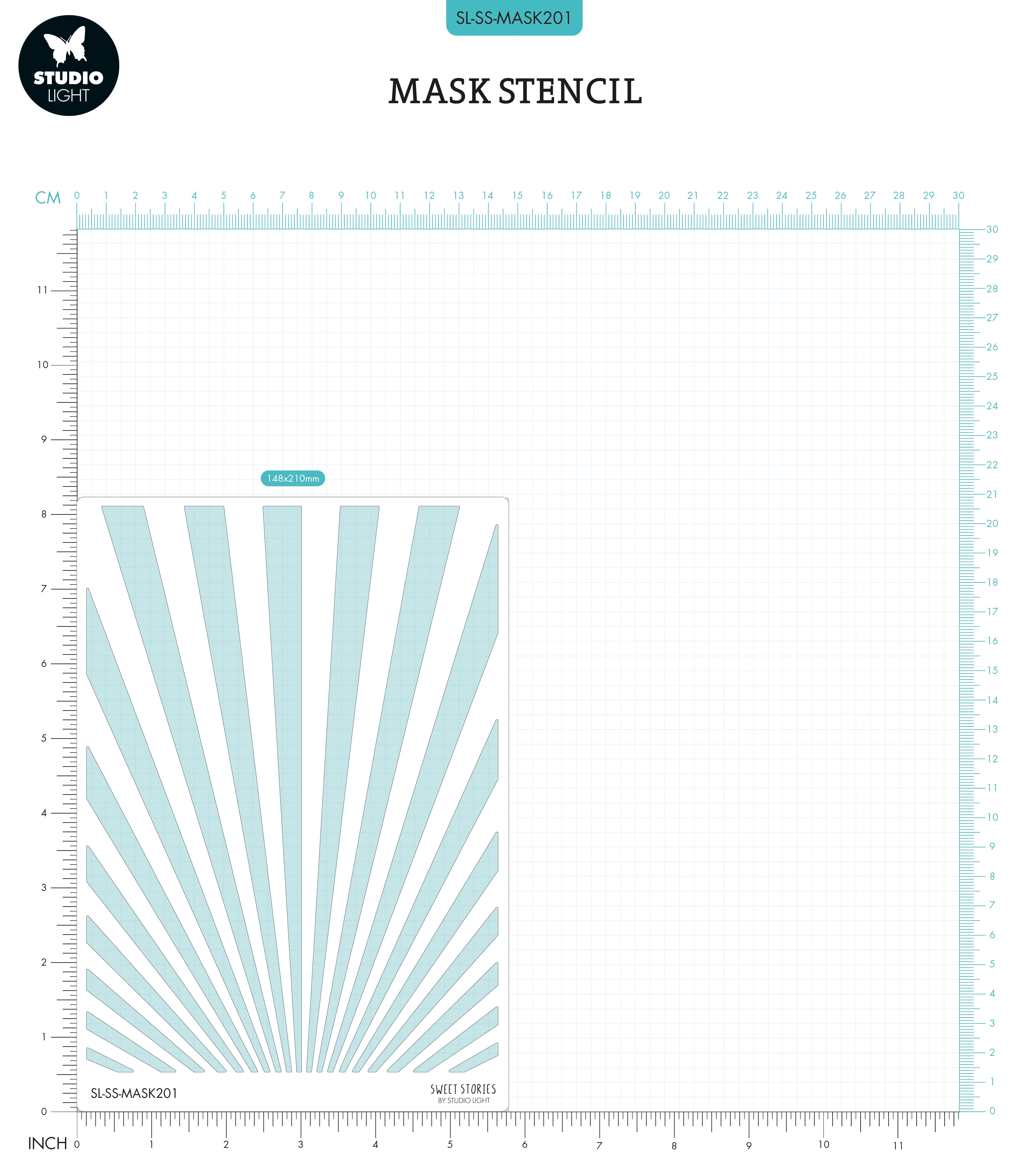 SL Mask Sunray Sweet Stories 150x210x1mm 1 PC nr.201