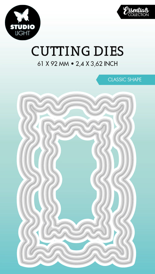 SL Cutting Dies Classic Nested Shape Essentials 61x92x1mm 6 PC nr.442