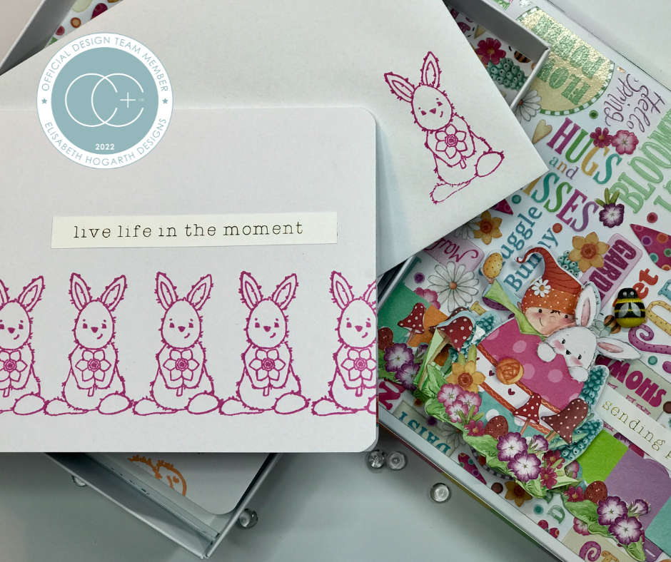 Craft Consortium Let Spring Begin - Stamp Set - Bunny