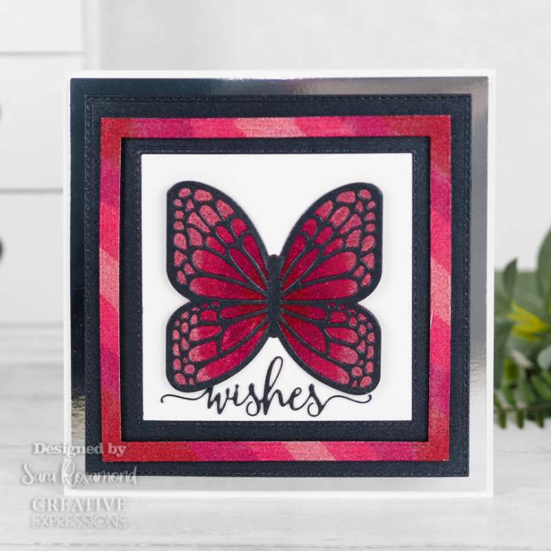 Creative Expressions Sue Wilson Shaped Cards Butterfly Craft Die