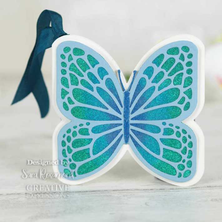 Creative Expressions Sue Wilson Shaped Cards Butterfly Craft Die