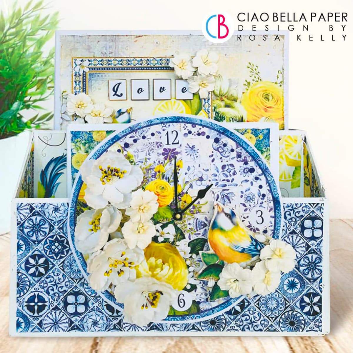 Ciao Bella Sicilia Patterns Pad 12"x12" 8/Pkg