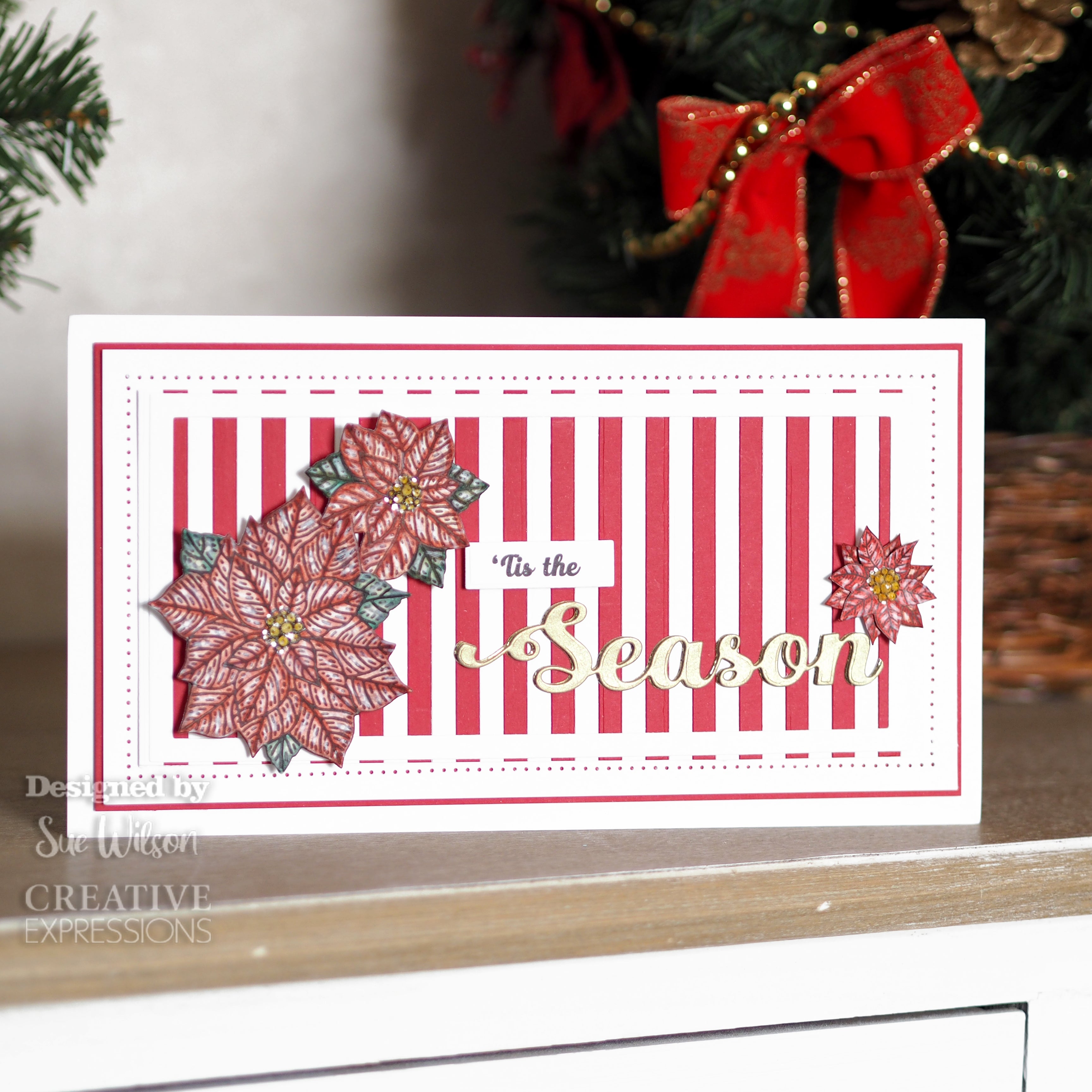 Creative Expressions Sue Wilson Seasons Craft Die & Stamp Set