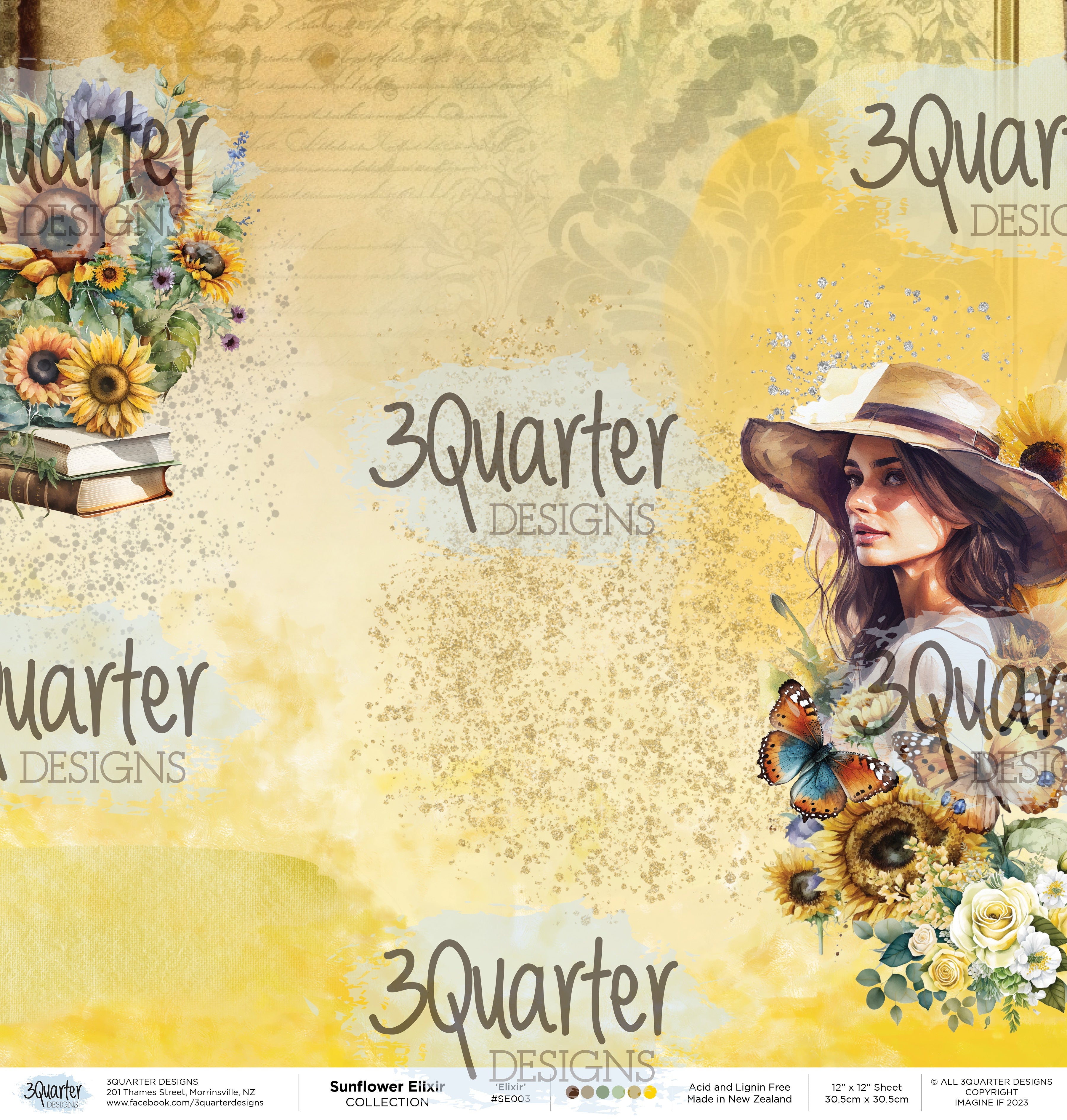 Sunflower Elixir 12x12 Collection Pack