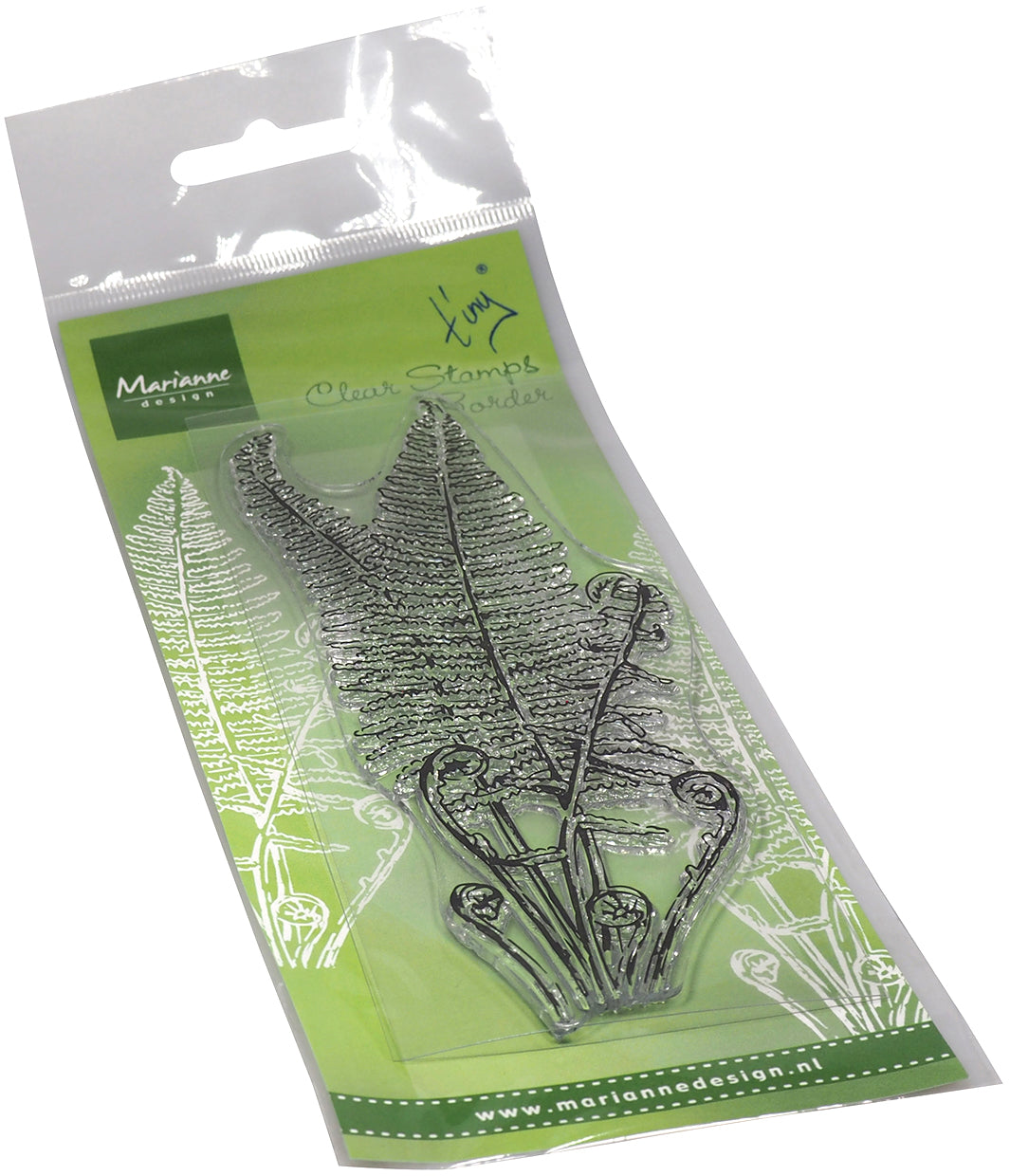 Marianne Design Clear Stamp - Tiny's Borders - Fern