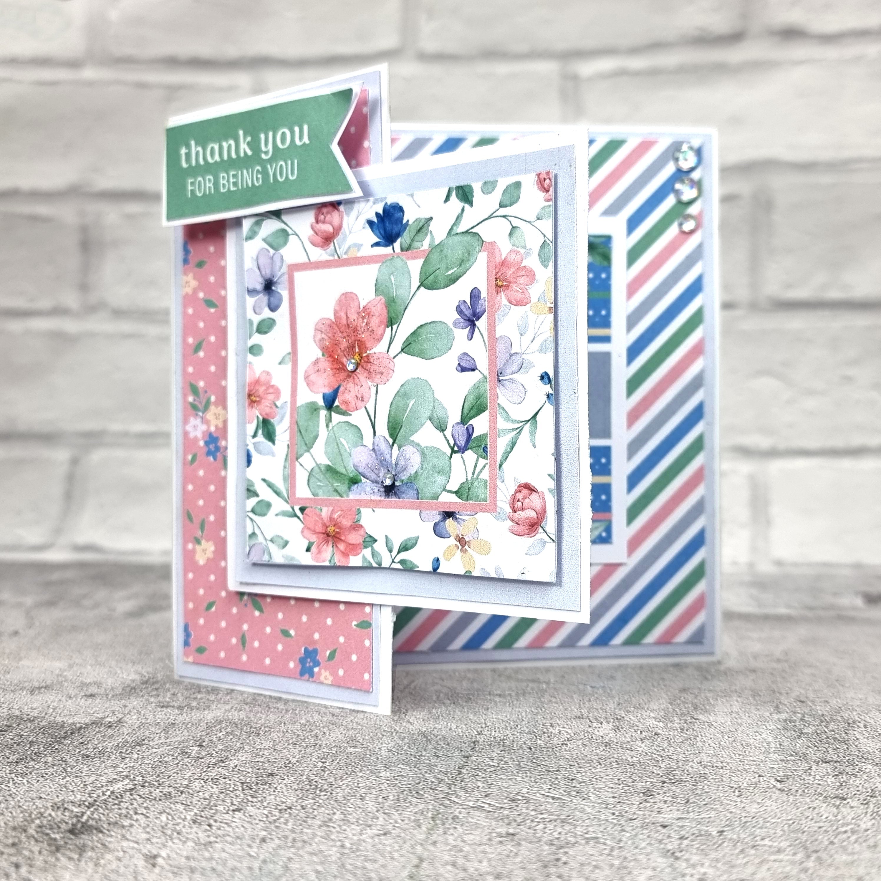 The Paper Boutique Sunny Gardens 6 in x 6 in Decorative Paper Pad