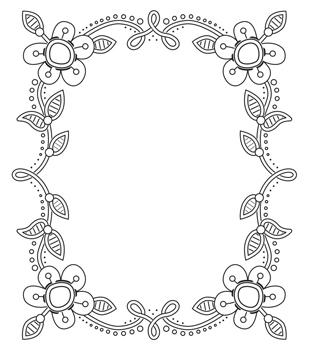 Creative Expressions Stamps  -  Tessa's Oakham Frame