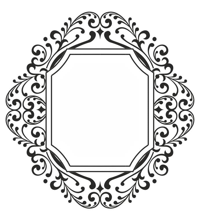 Fretwork Frame Stamp